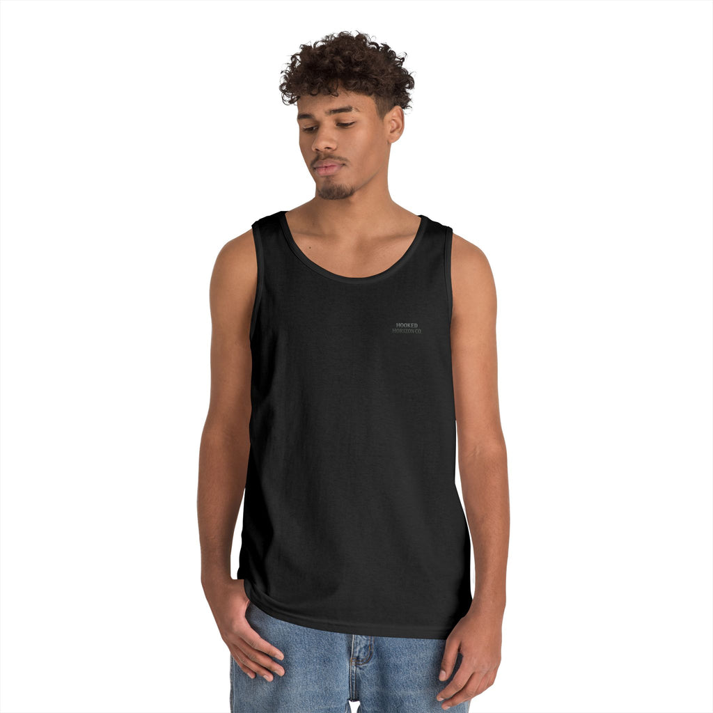 Wave Compass Deep Drift Octopus Graphic Tank Top, Summer Beach Wear, Unisex Tank, Gift for Ocean Lovers, Nautical Tees, Camping Apparel