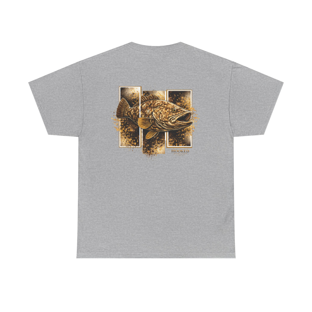 Grouper Hooked Horizon Co Tee—Ocean Graphic Tee — "Beloved" Ray Design