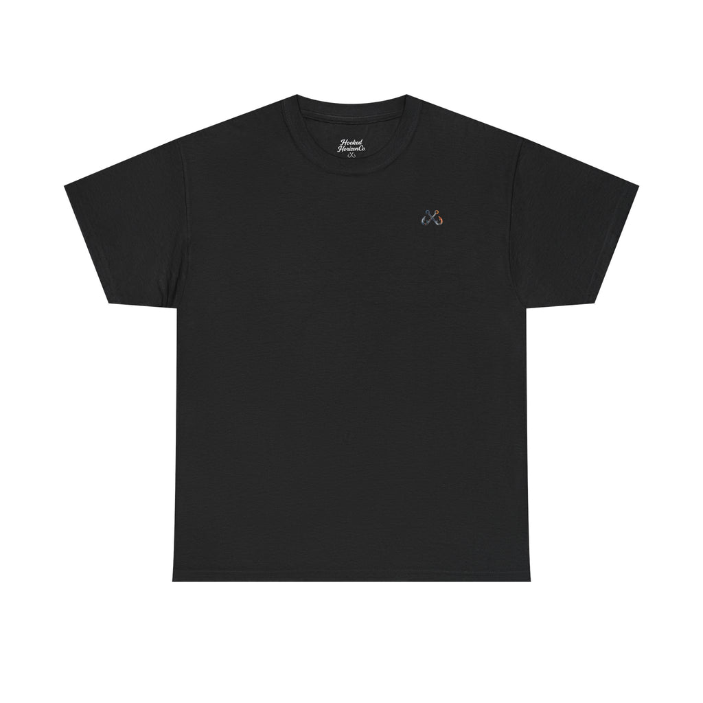 Hammer Head Hooked Horizon Co Tee—Ocean Graphic Tee — "Beloved" Ray Design