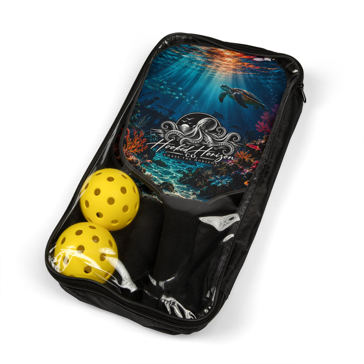 Underwater Octopus — Hooked Horizon Co. Pickleball Kit