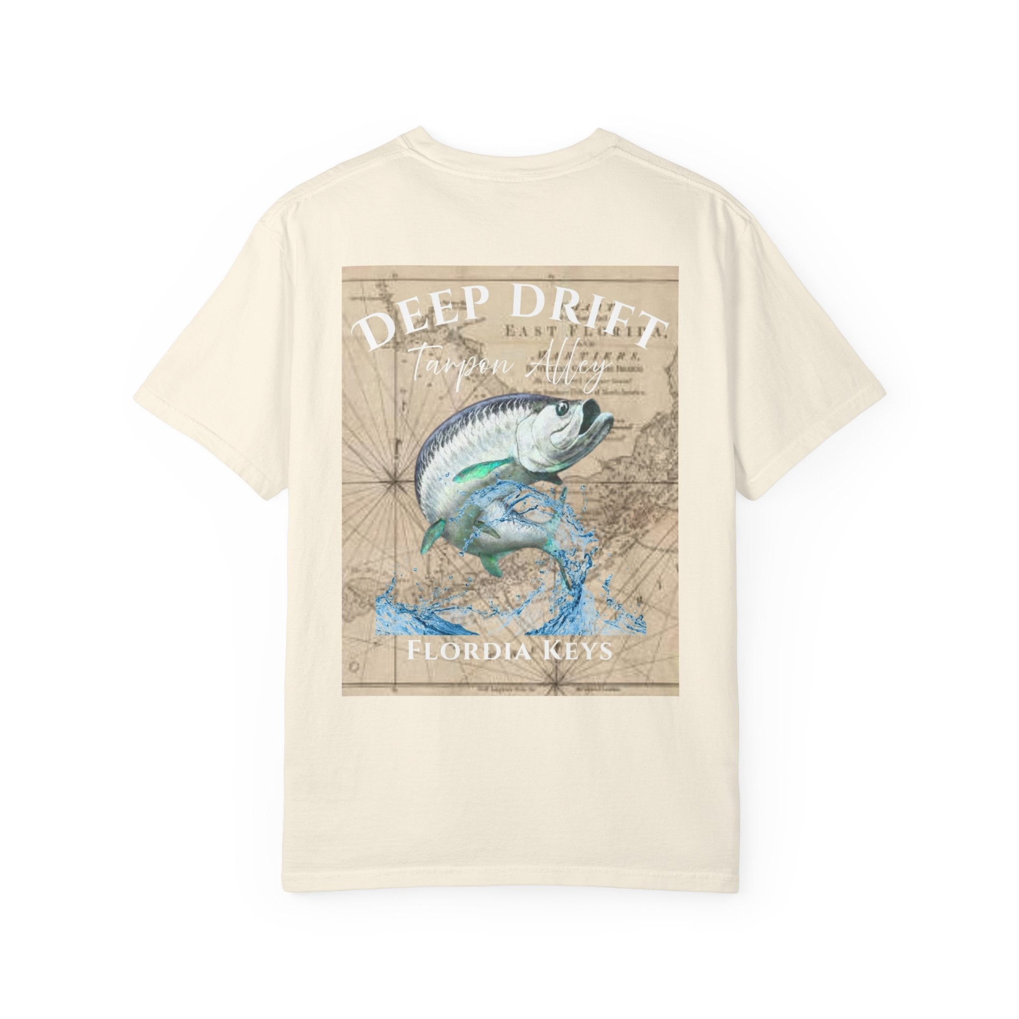 Tarpon Alley Fishing T-Shirt - Florida Keys Fishing Tee for Angler Lovers