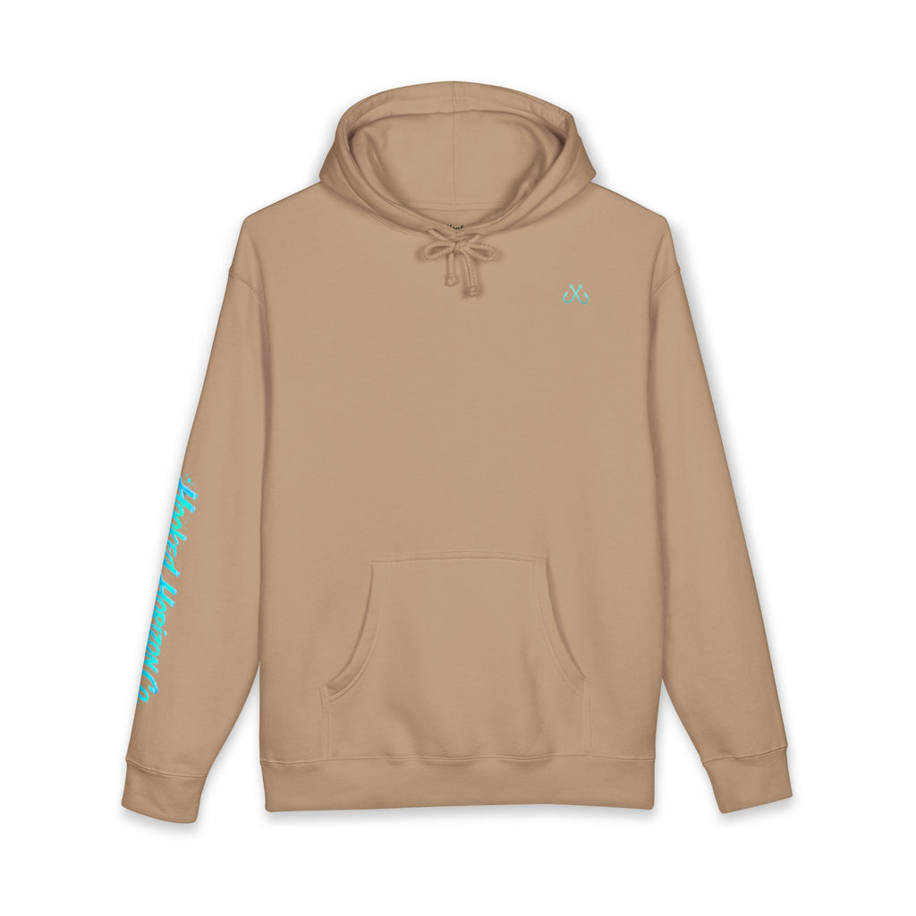 Sea Turtle & Sunset Hoodie Hooked Horizon Co. — Minimal Fishing Back Graphic Hoodie, Multiple Color Variations