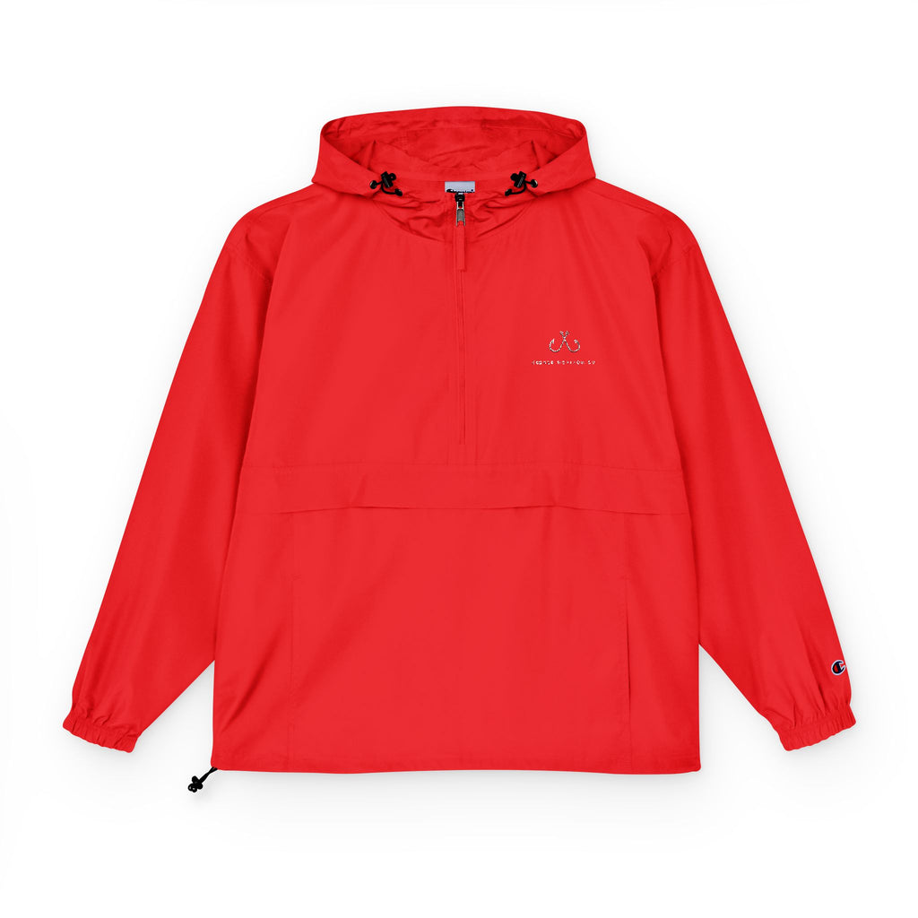 Hooked Horizon Co. Unisex Packable Anorak Jacket, Lightweight Rain Jacket, Outdoor Adventure Gear, Casual Fashion, Travel Essential, Fall Wardrobe