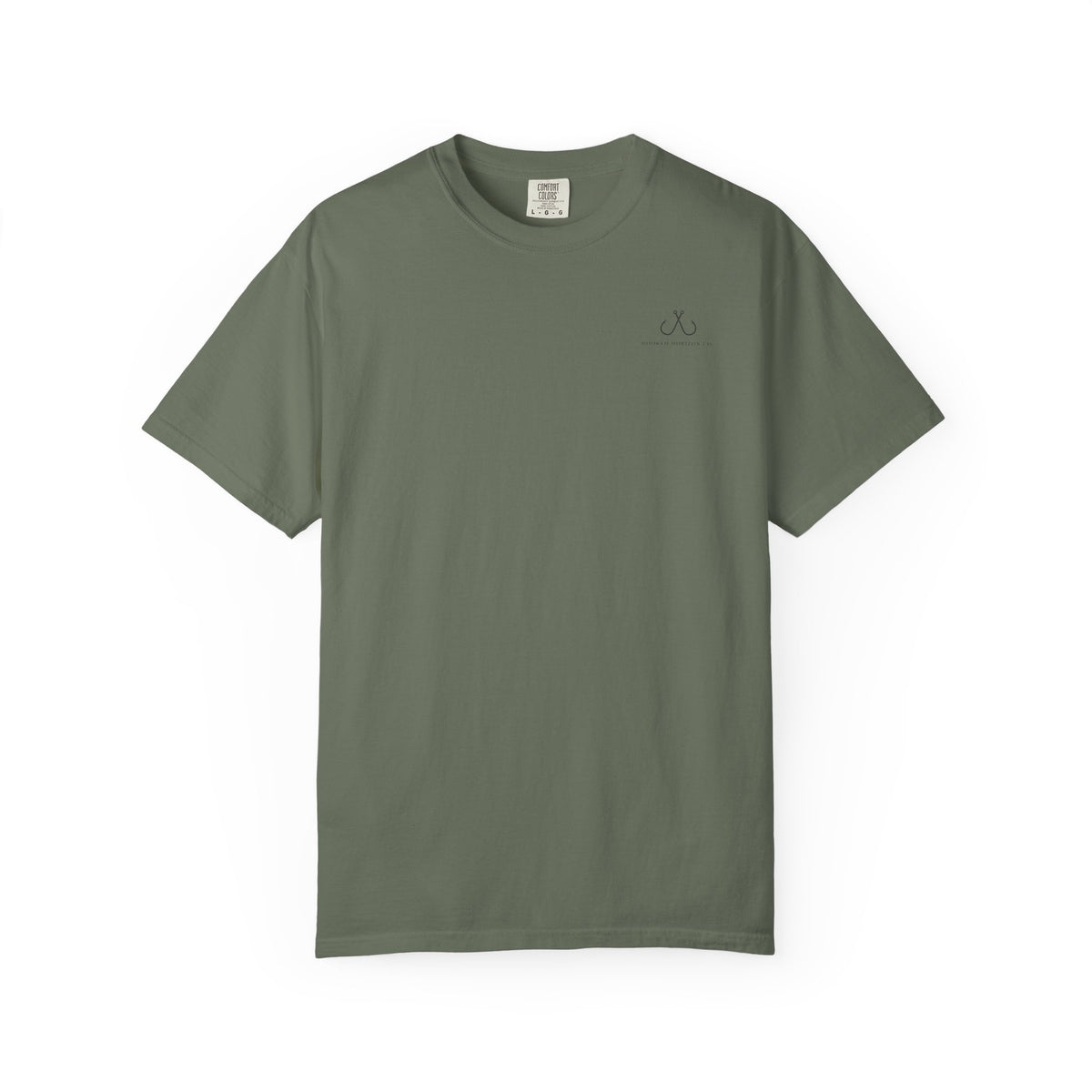 Deep Drift Fishing T-Shirt - Green & Blue Fishing Tee for Angler Lovers, Hammer Head Shark, Ocean Tee