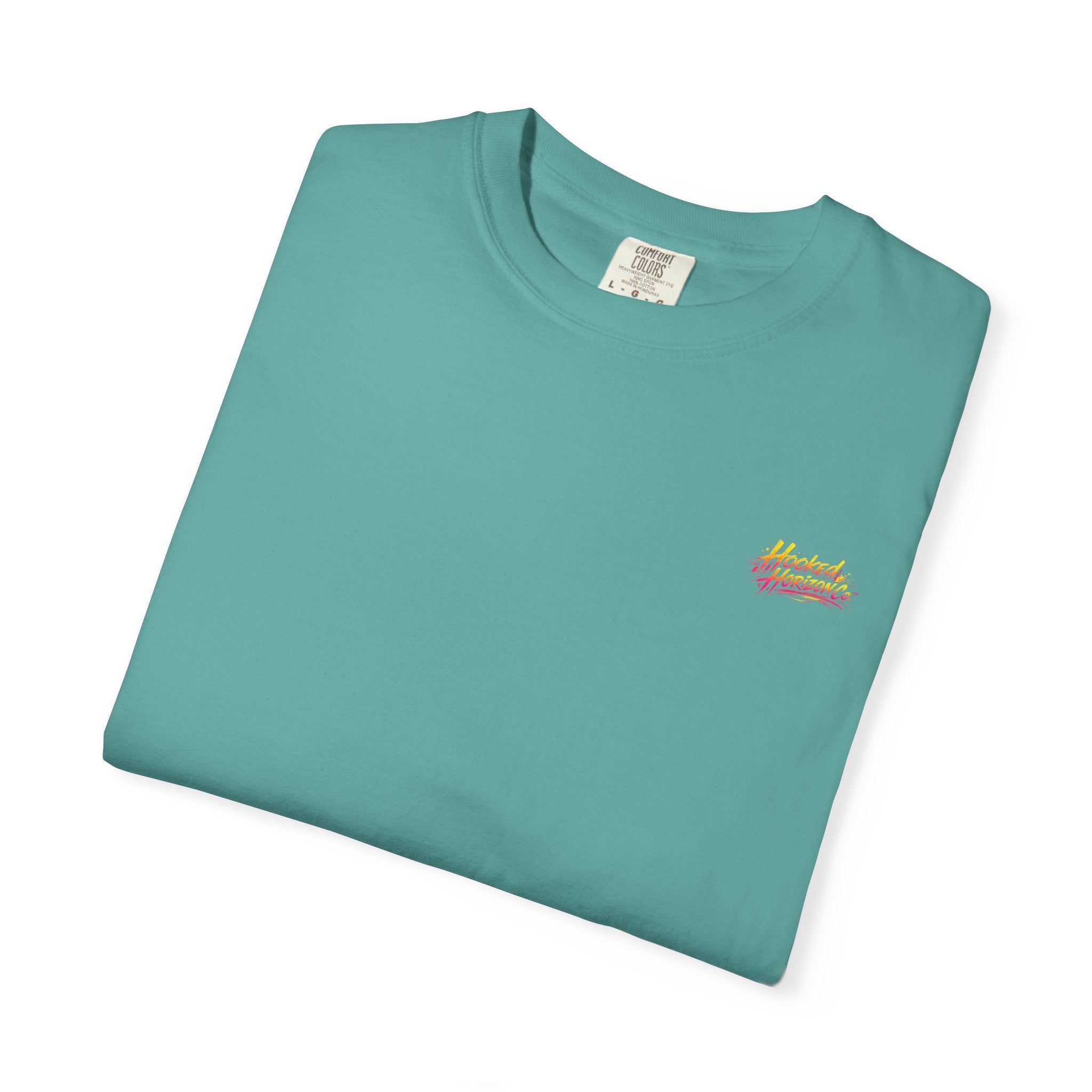 Hooked & Hammered Fishing T-shirt, Hooked Horizon Co, Angler Gifts, Shark Lovers