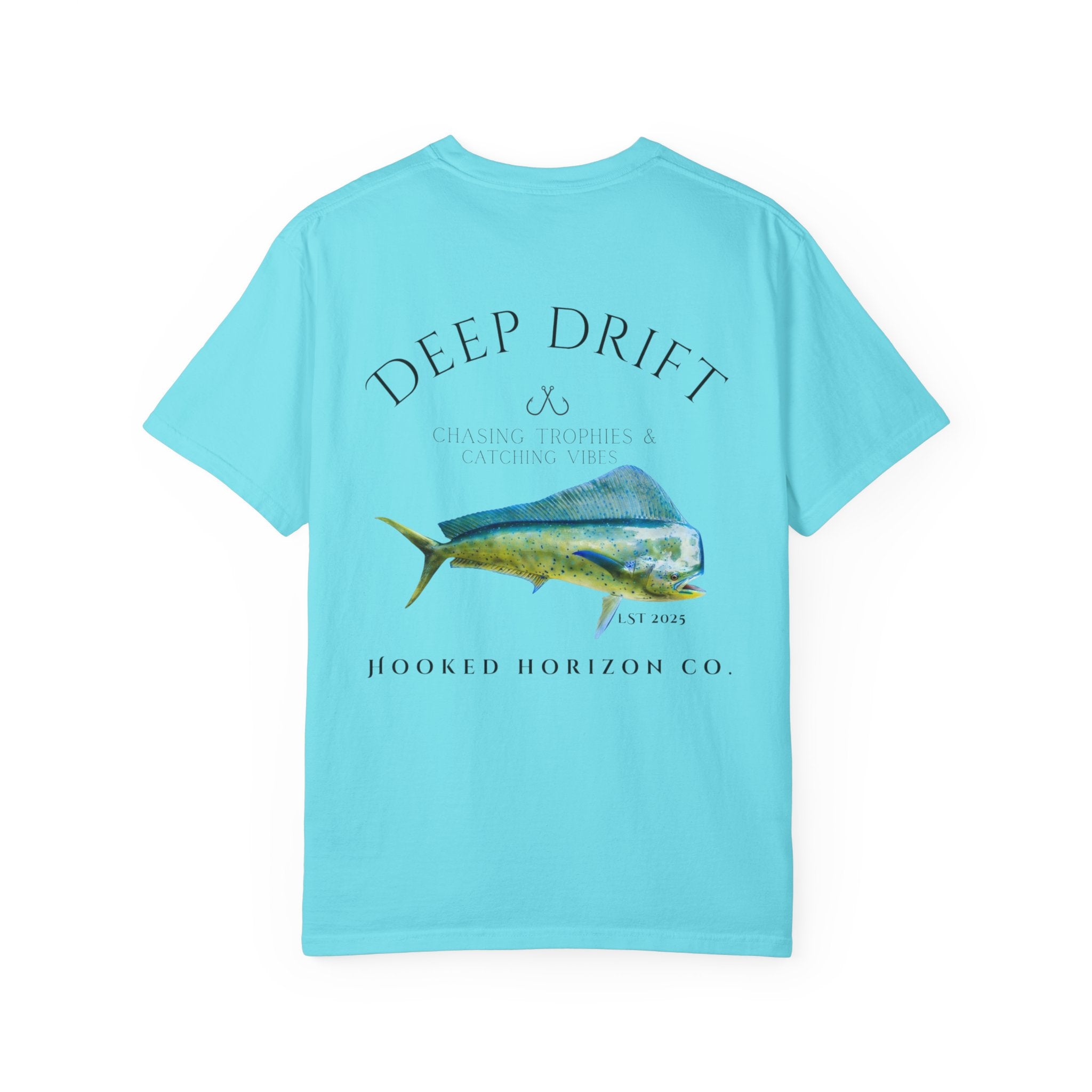 Mahi Mahi Fishing T-shirt, Hooked Horizon Co, Angler Gifts