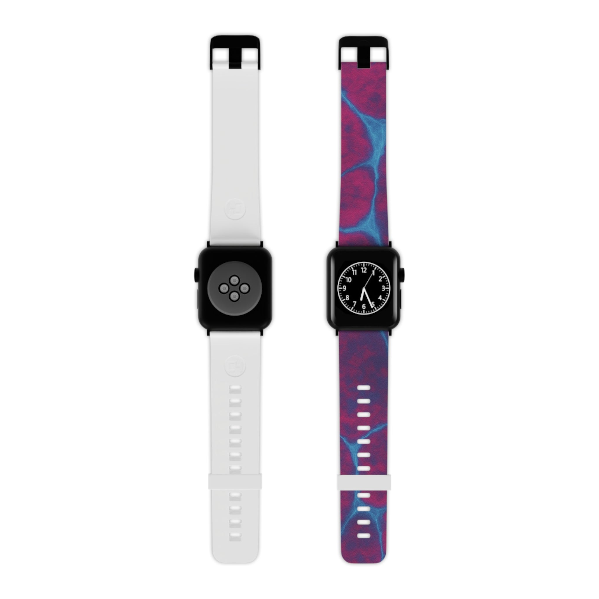 Magenta & Turquoise Lava Inspired Watch Band for Apple Watch