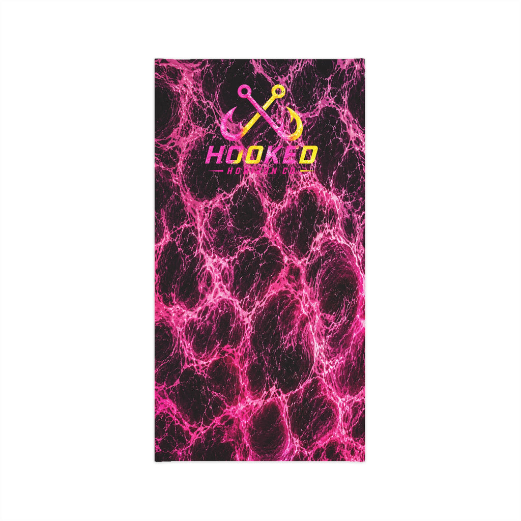 Pink Lightning Wave — Hooked Horizon Co.  UV Gaiter Fishing Logo
