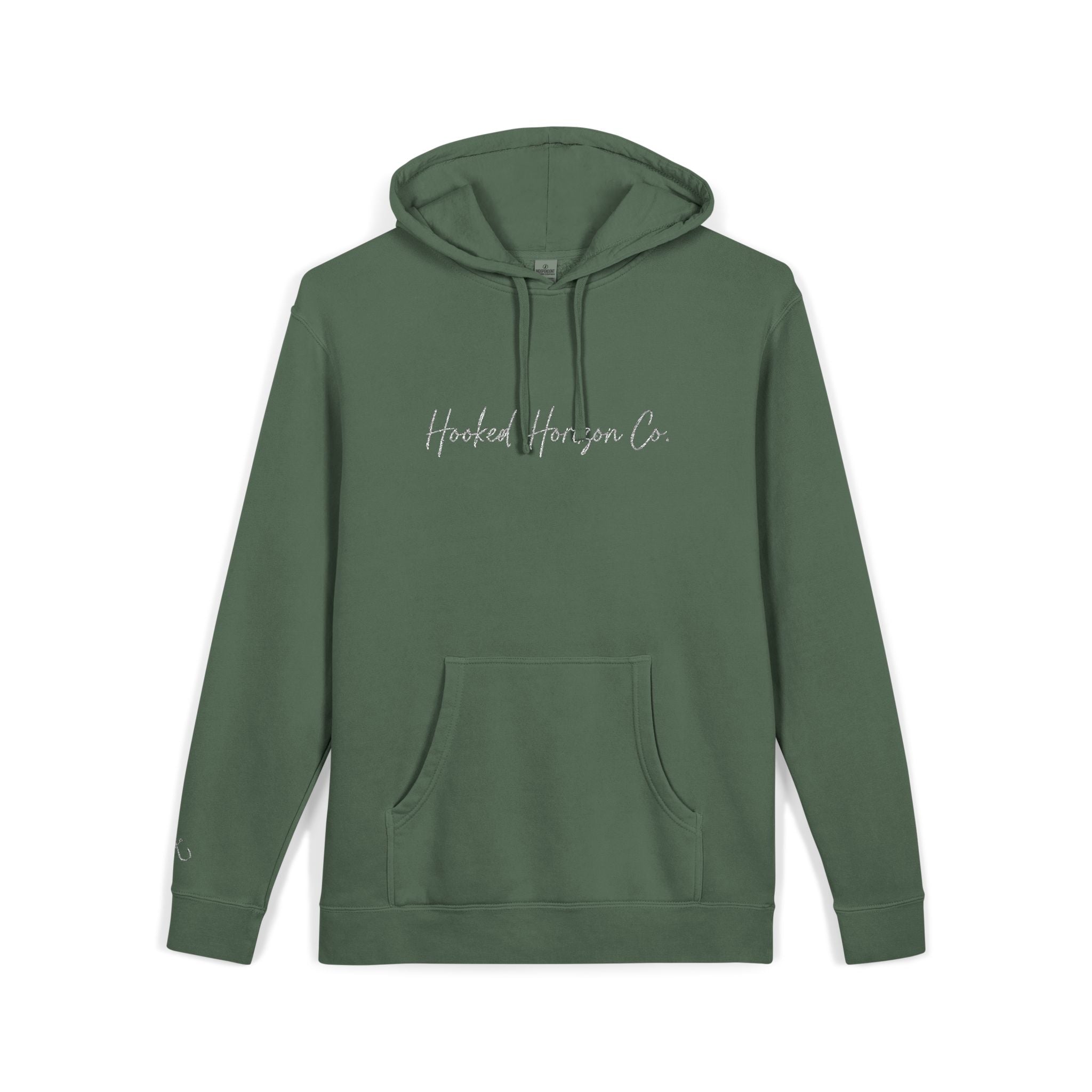 Hooked Horizon Co. — Minimalist Design Unisex Hoodie with Logo