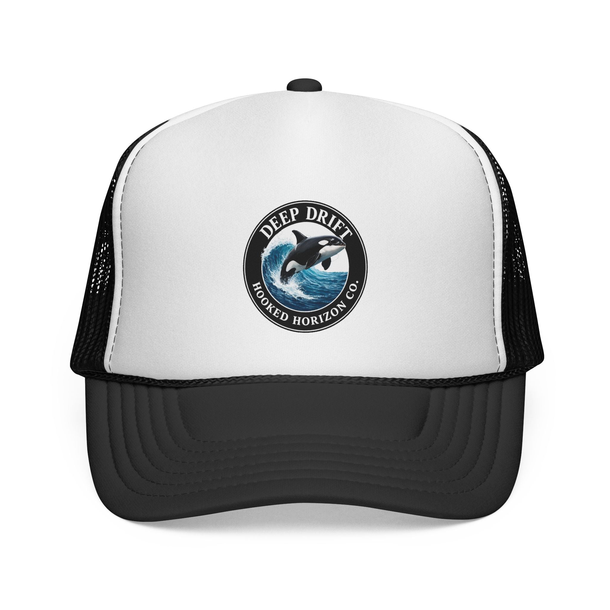 Orca Trucker Cap — Outdoor & Beach Hat Ocean Conservation Gifts For Him & Her