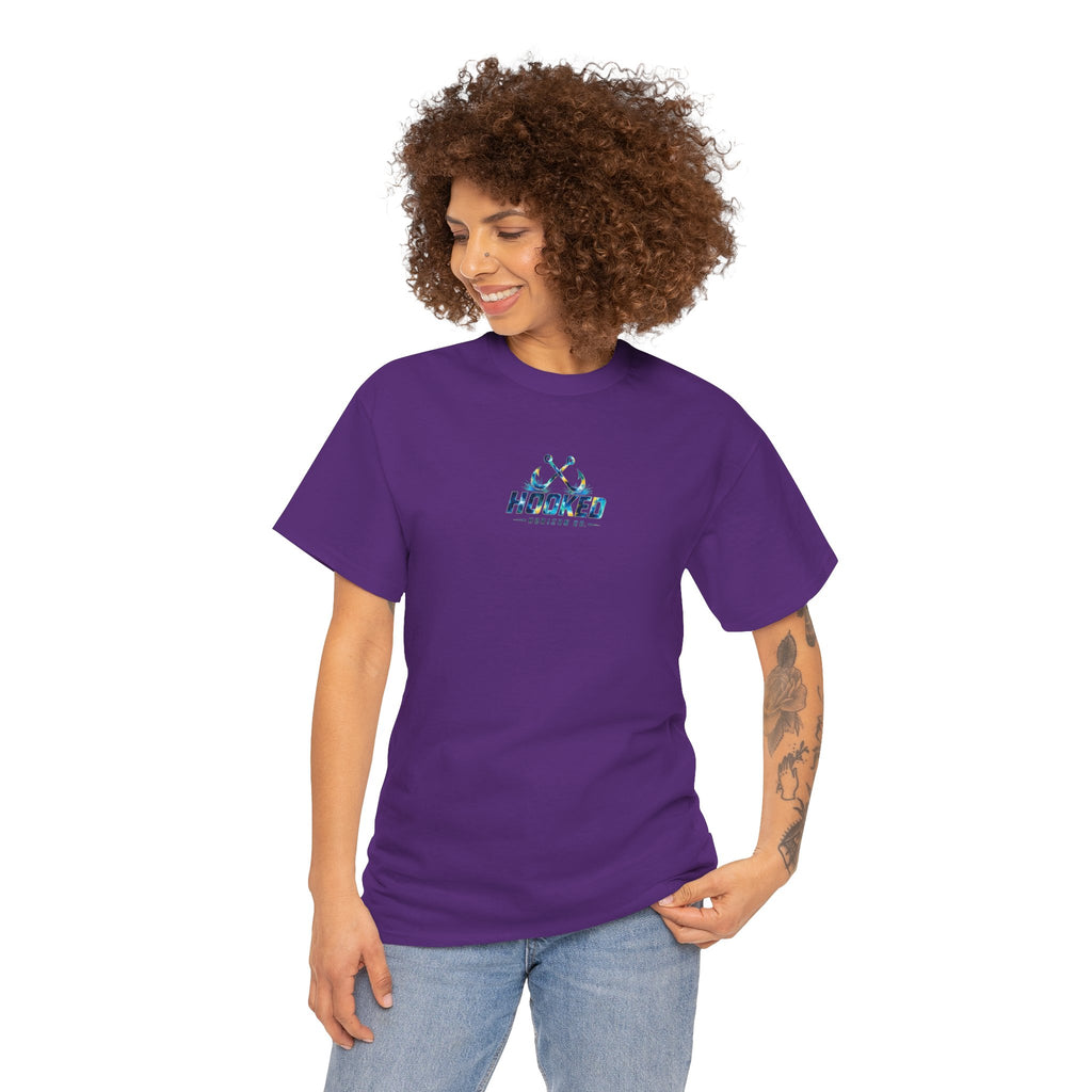 Barracuda Hooked Horizon Co Tee—Ocean Graphic Tee — "Beloved" Ray Design