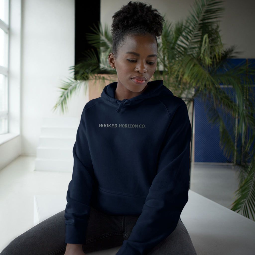 Shark Hoodie— "Deep Drift On The Water" Hooked Horizon Co. Unisex Supply Hoodie