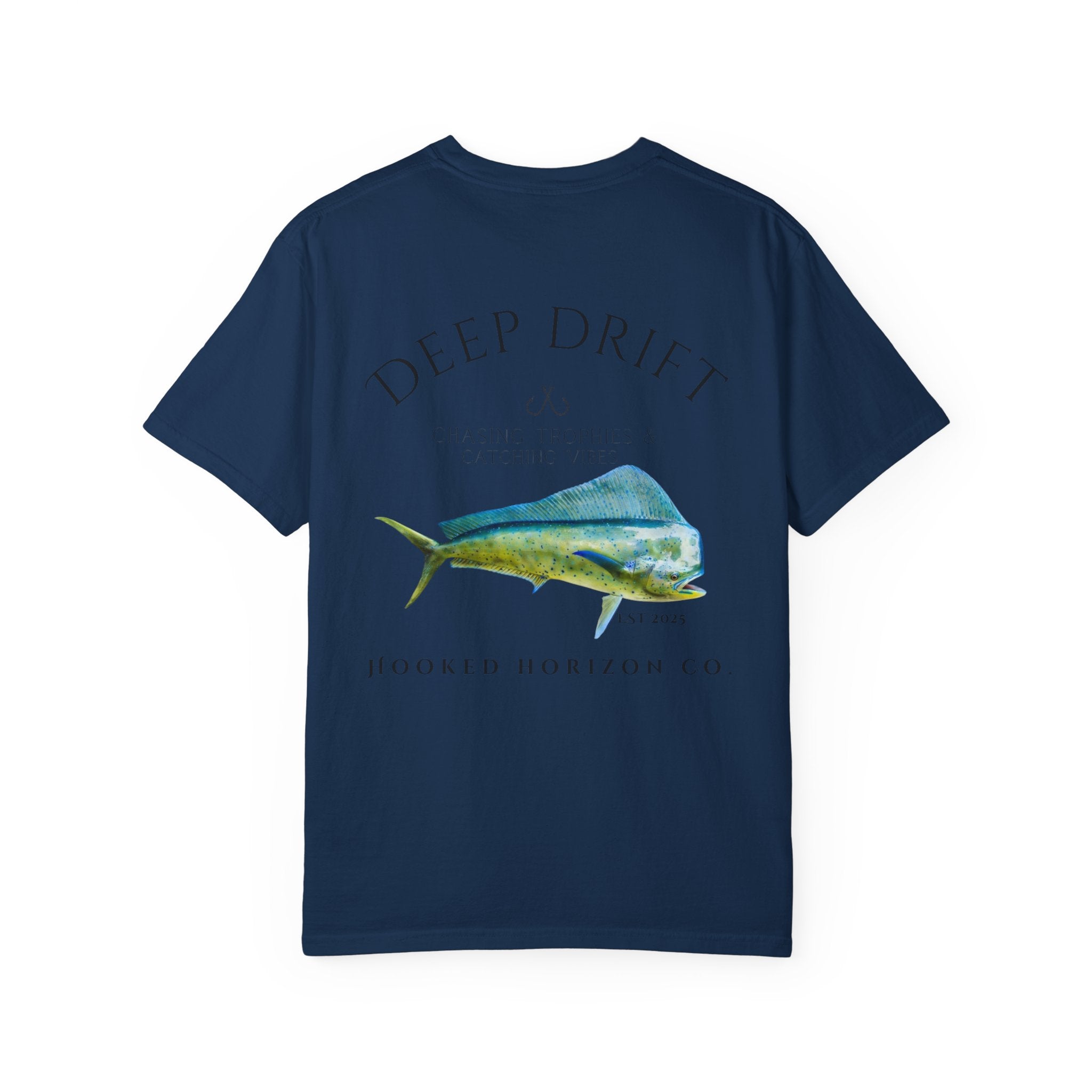 Mahi Mahi Fishing T-shirt, Hooked Horizon Co, Angler Gifts
