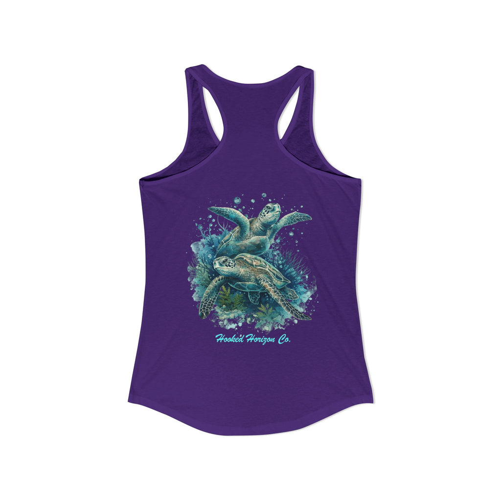 Sea Turtle Deep Drift– Hooked Horizon Co. Gifts for Ocean Lovers, Nautical Fashion, Everyday Comfort, Perfect Gift for Her