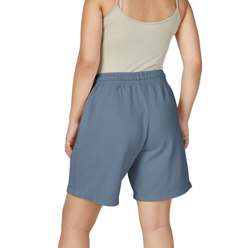 Hooked Horizon Co.  Fleece Sweat Shorts — Lightweight Garment-Dyed Lounge Shorts