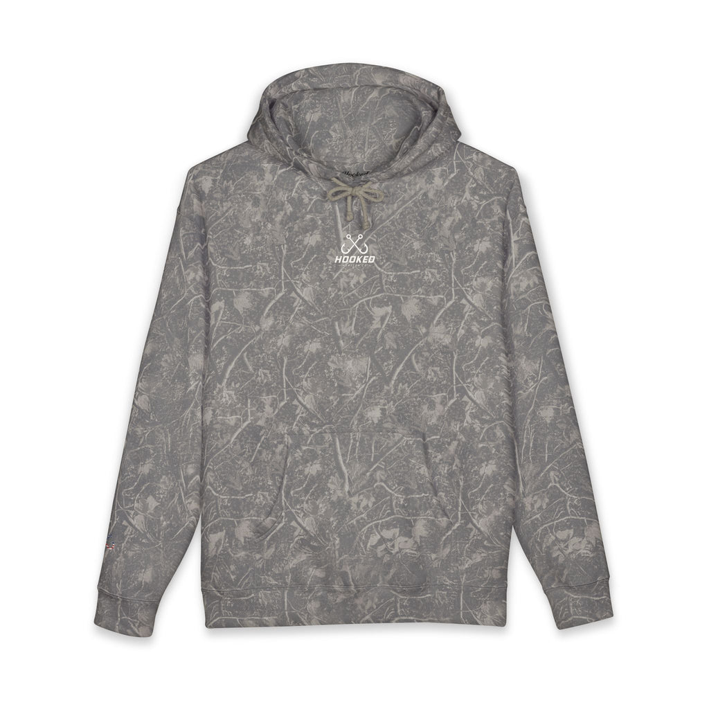 USA Manta Ray Hoodie Hooked Horizon Co. — Fishing Back Graphic Hoodie, Multiple Color Variations