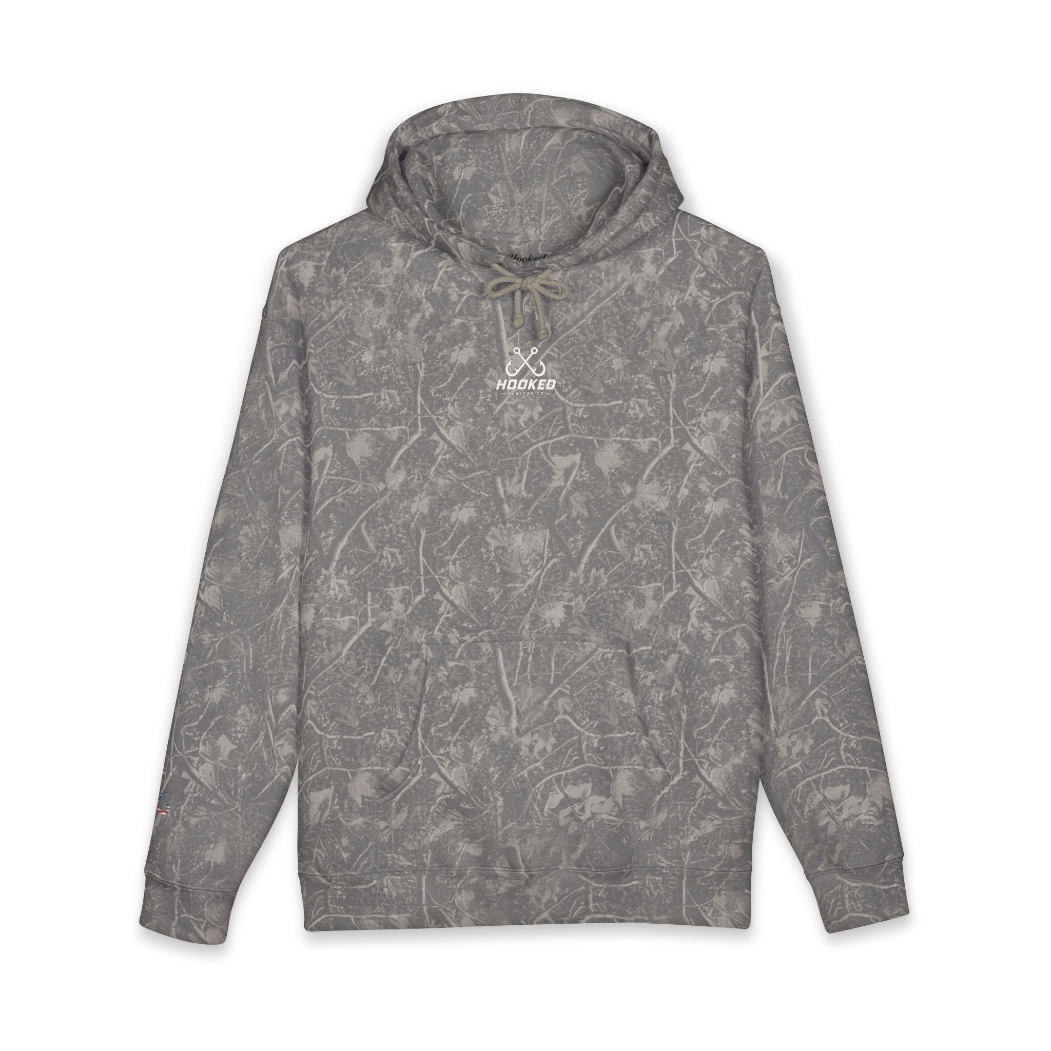 USA Manta Ray Hoodie Hooked Horizon Co. — Fishing Back Graphic Hoodie, Multiple Color Variations