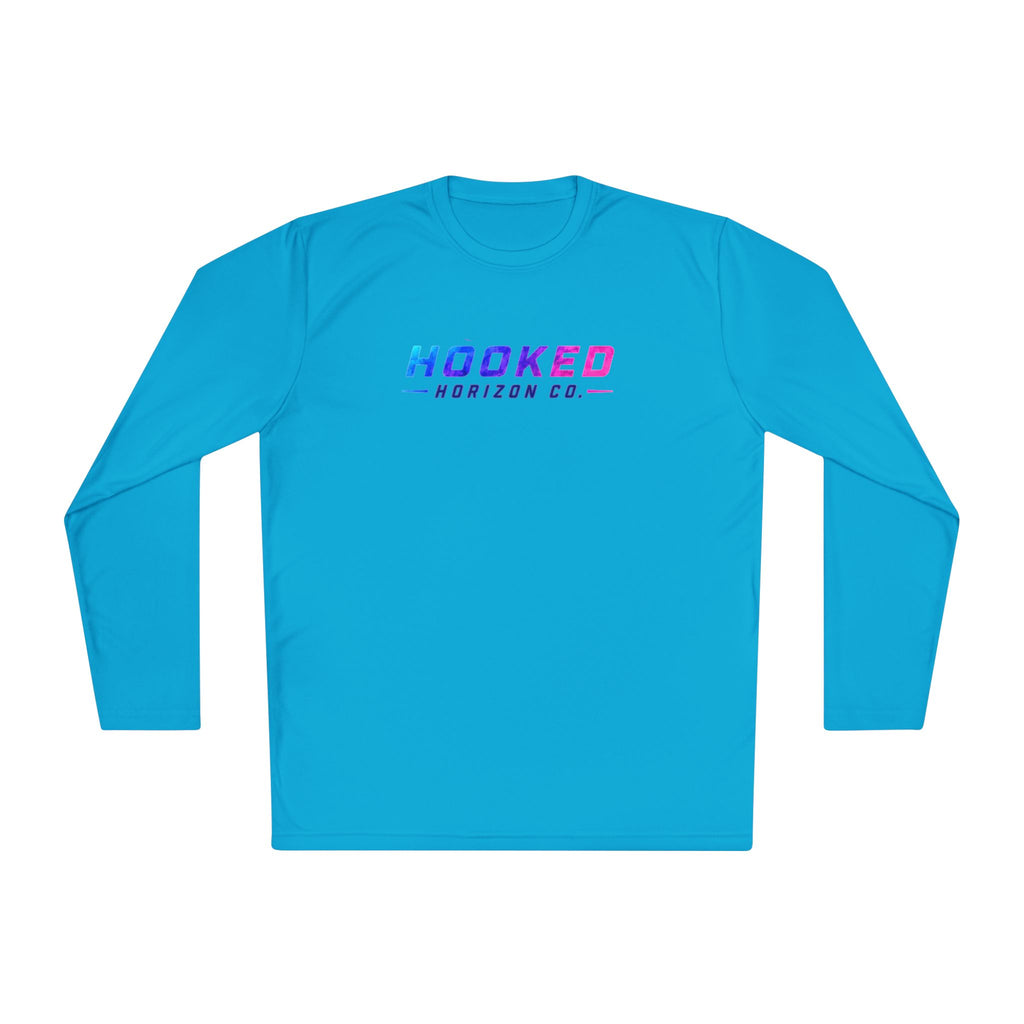 Moisture Wicking Classic Logo Shark Tee —Horizon Co. Anchors Long Sleeve Tee — Lightweight Fishing Shirt