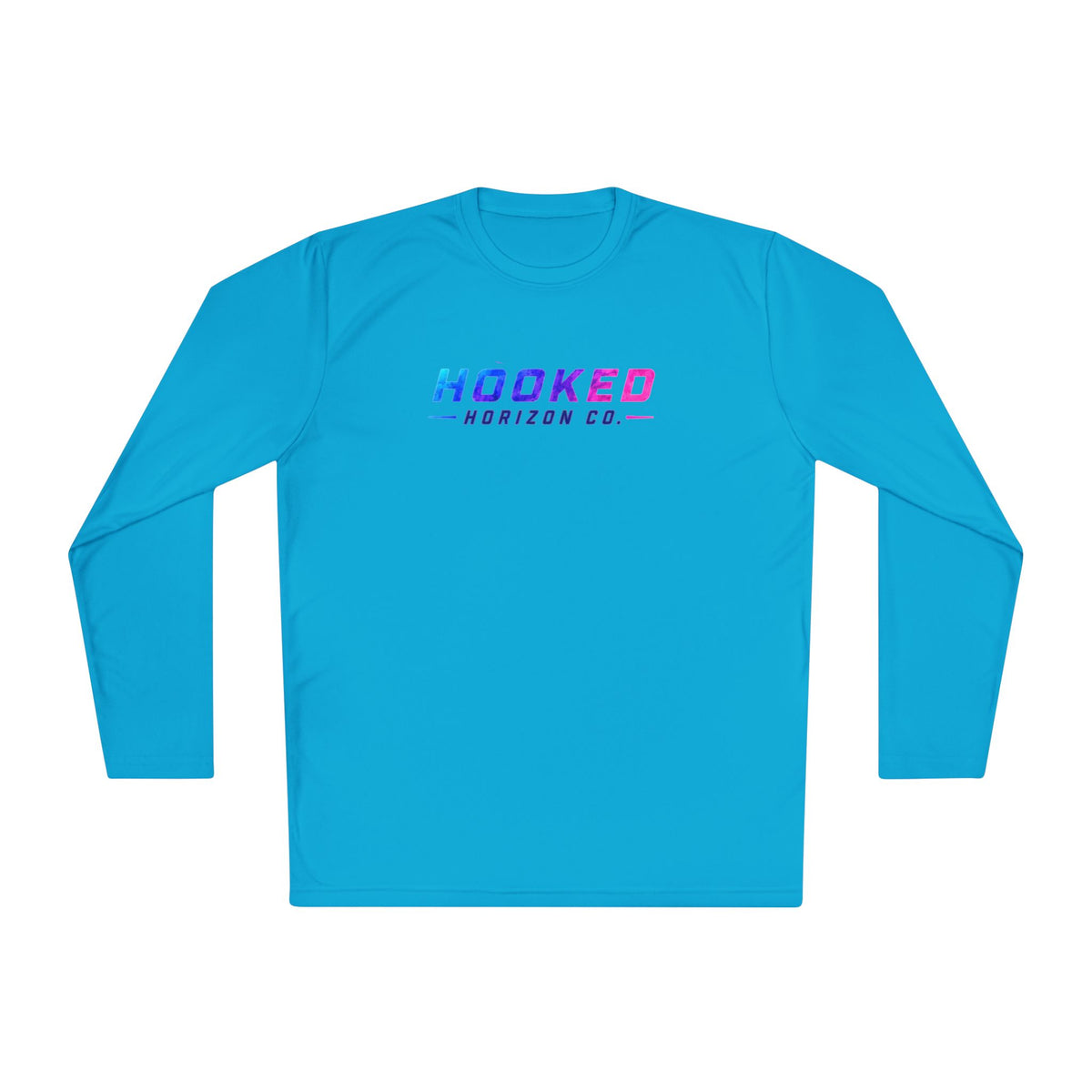 Moisture Wicking Classic Logo Shark Tee —Horizon Co. Anchors Long Sleeve Tee — Lightweight Fishing Shirt
