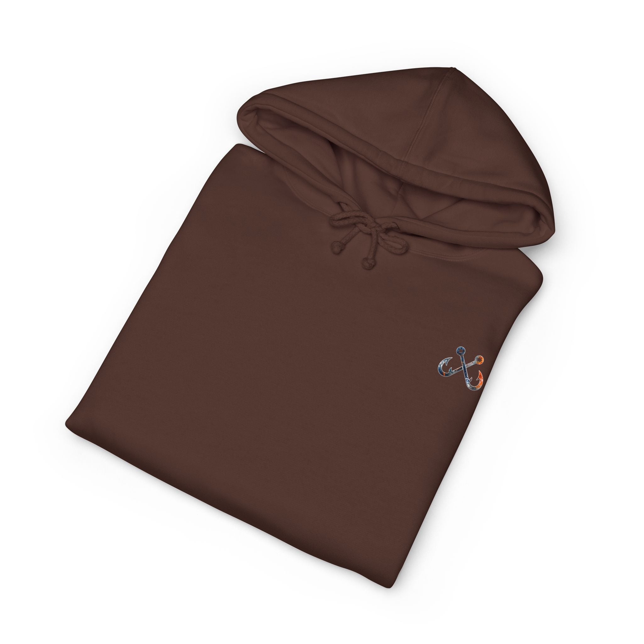 Hammer Head Hoodie Hooked Horizon Co. — Fishing Back Graphic Hoodie, Multiple Color Variations