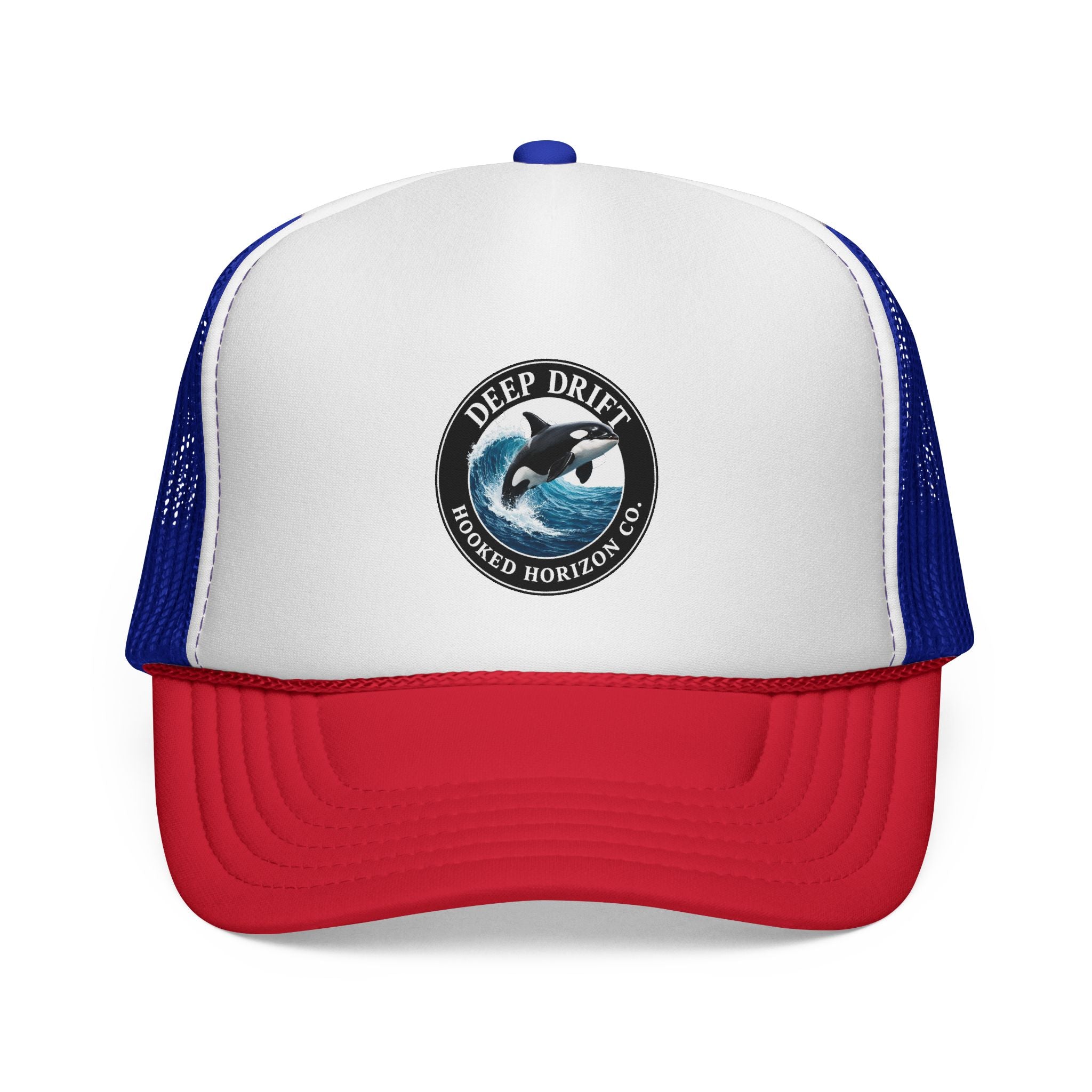 Orca Trucker Cap — Outdoor & Beach Hat Ocean Conservation Gifts For Him & Her