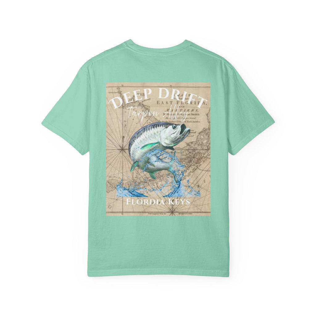 Tarpon Alley Fishing T-Shirt - Florida Keys Fishing Tee for Angler Lovers