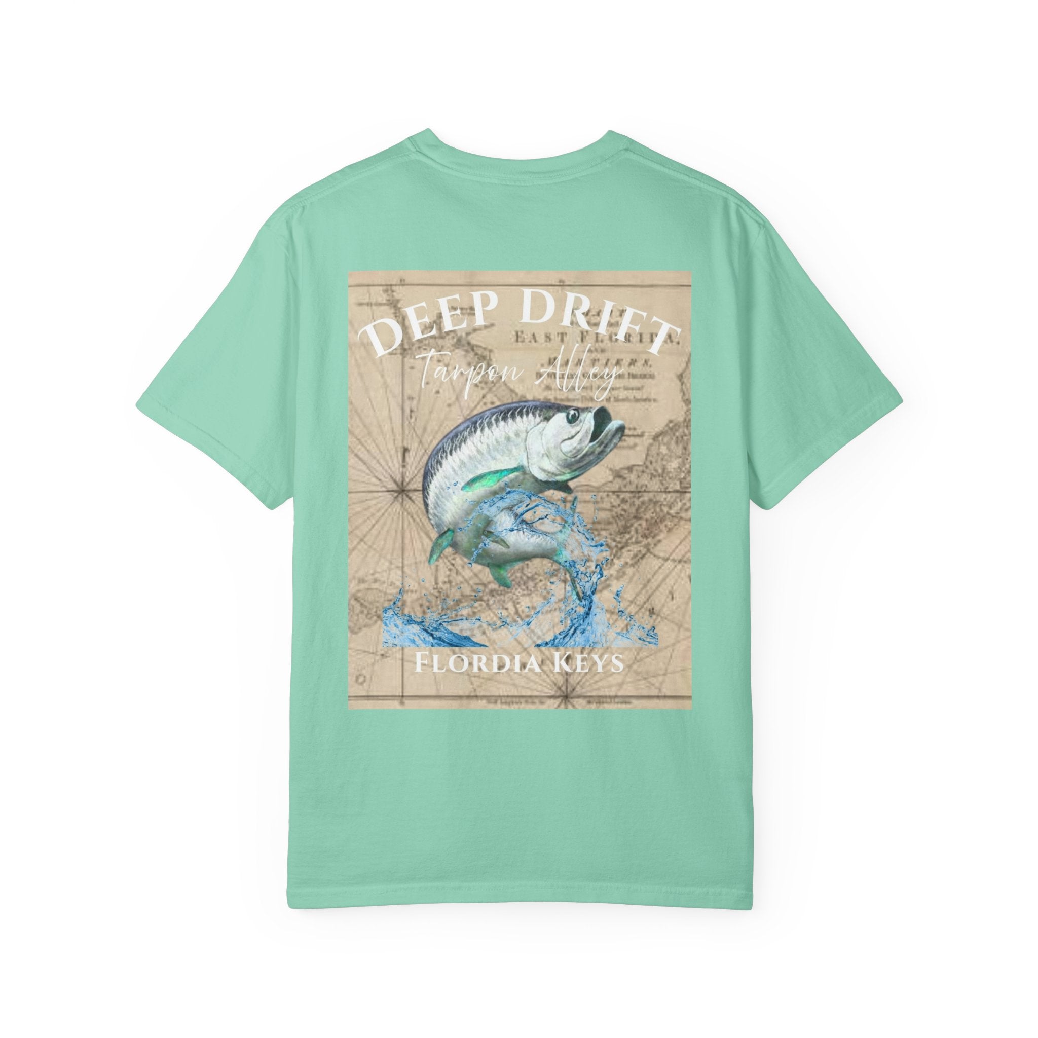 Tarpon Alley Fishing T-Shirt - Florida Keys Fishing Tee for Angler Lovers