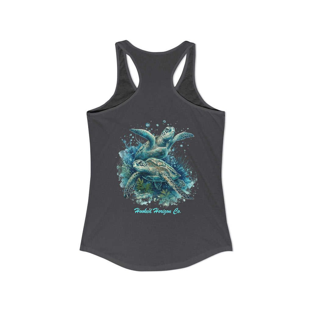 Sea Turtle Deep Drift– Hooked Horizon Co. Gifts for Ocean Lovers, Nautical Fashion, Everyday Comfort, Perfect Gift for Her