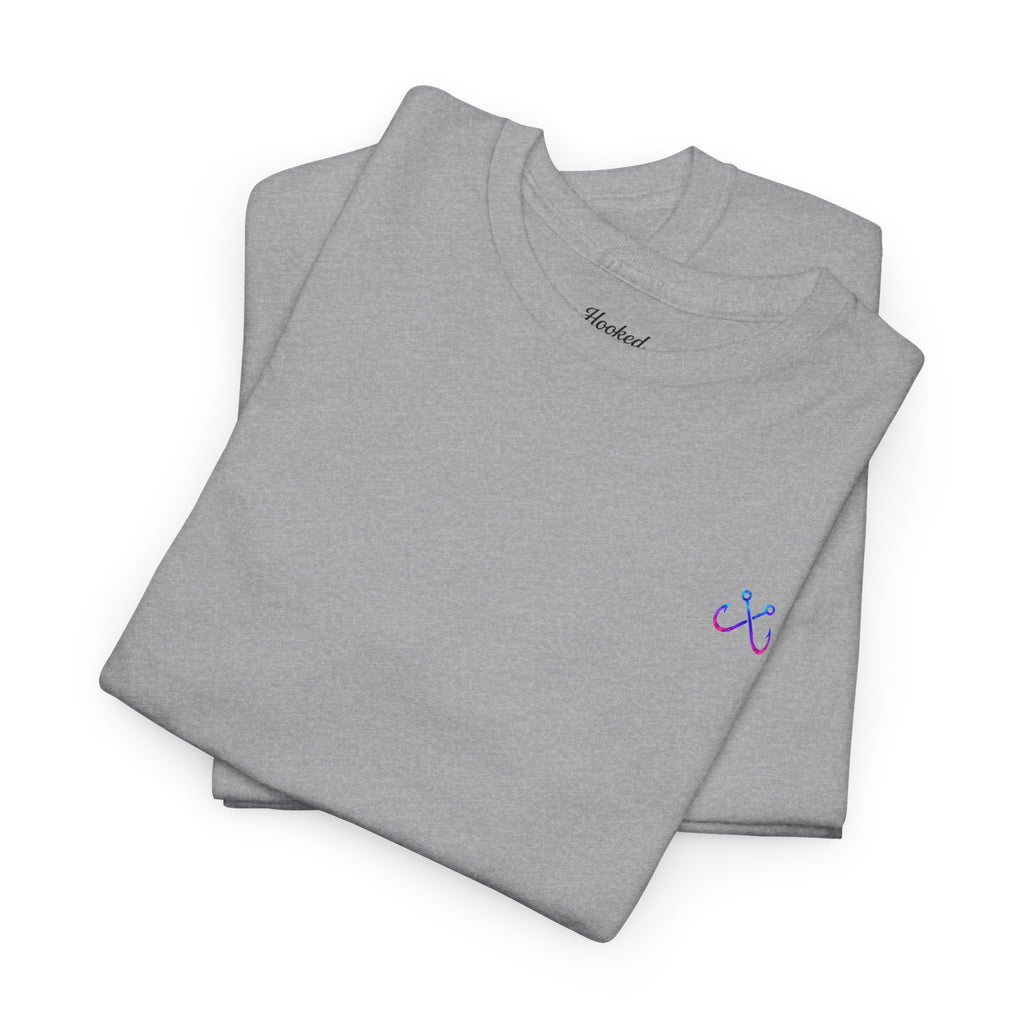Lion Fish Hooked Horizon Co Tee—Ocean Graphic Tee — "Beloved" Ray Design