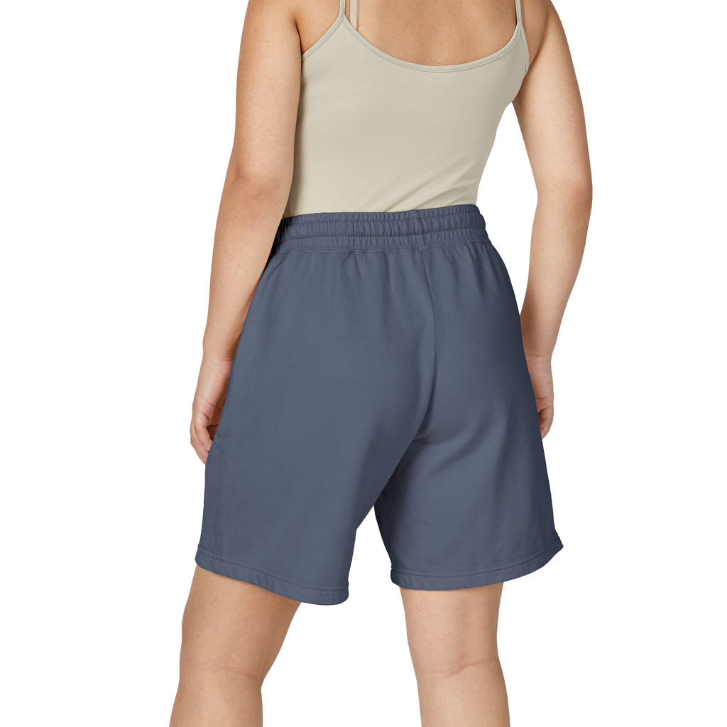 Hooked Horizon Co.  — Ultra Soft Fleece Sweat Shorts — Lightweight Garment-Dyed Lounge Shorts