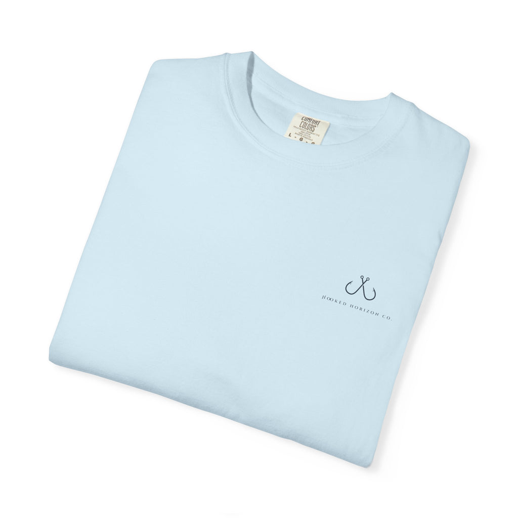 Turtle Ocean Tee, Deep Drift— Hooked Horizon Co.  Angler Gifts Ocean Lover Gifts