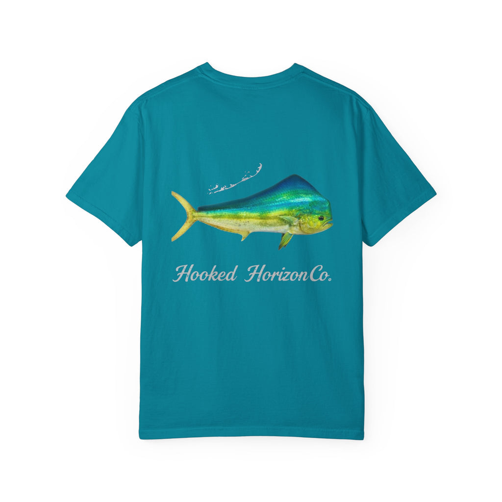 Mahi Mahi Deep Drift Fishing T-Shirt - Florida Keys Fishing Tee for Angler Lovers