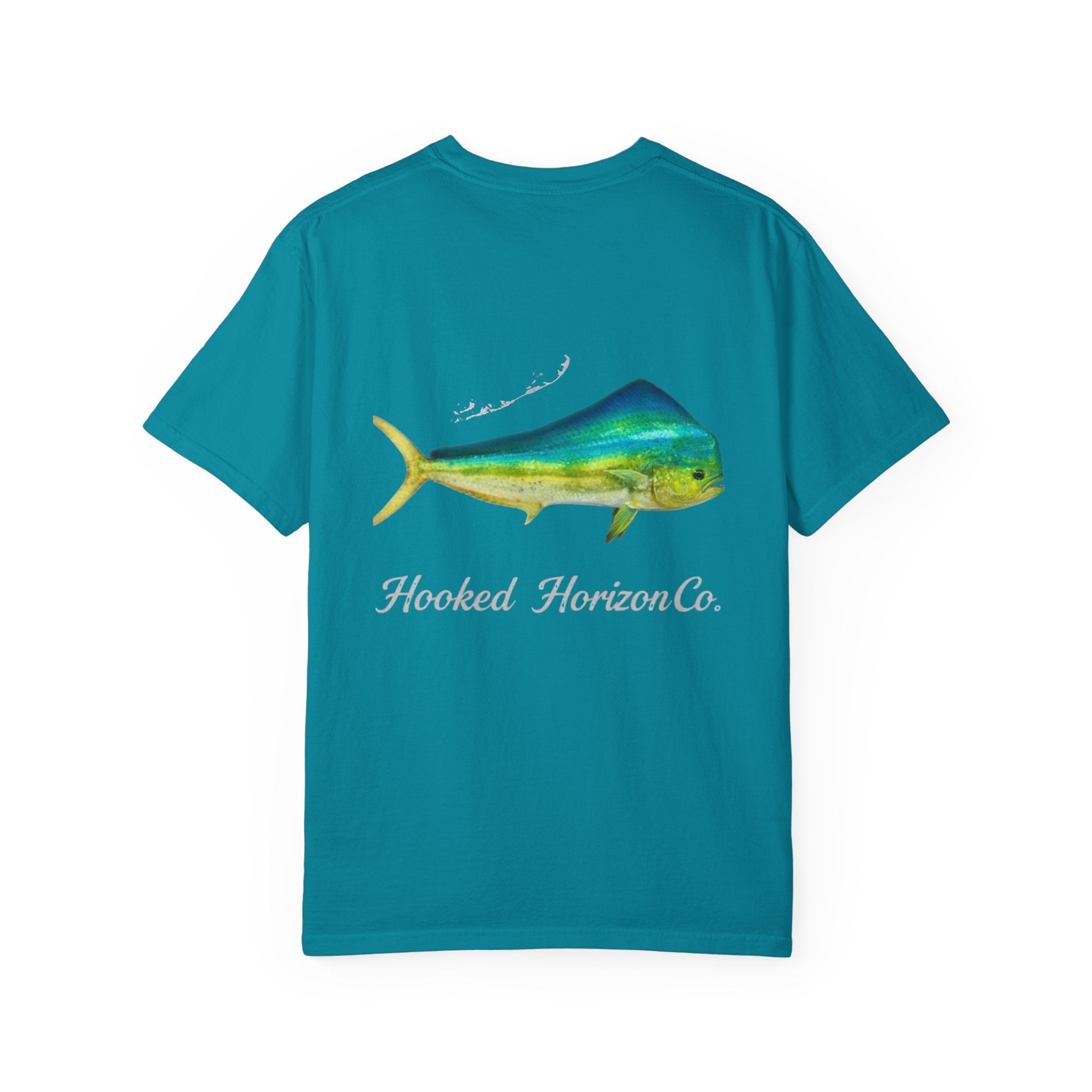 Mahi Mahi Deep Drift Fishing T-Shirt - Florida Keys Fishing Tee for Angler Lovers