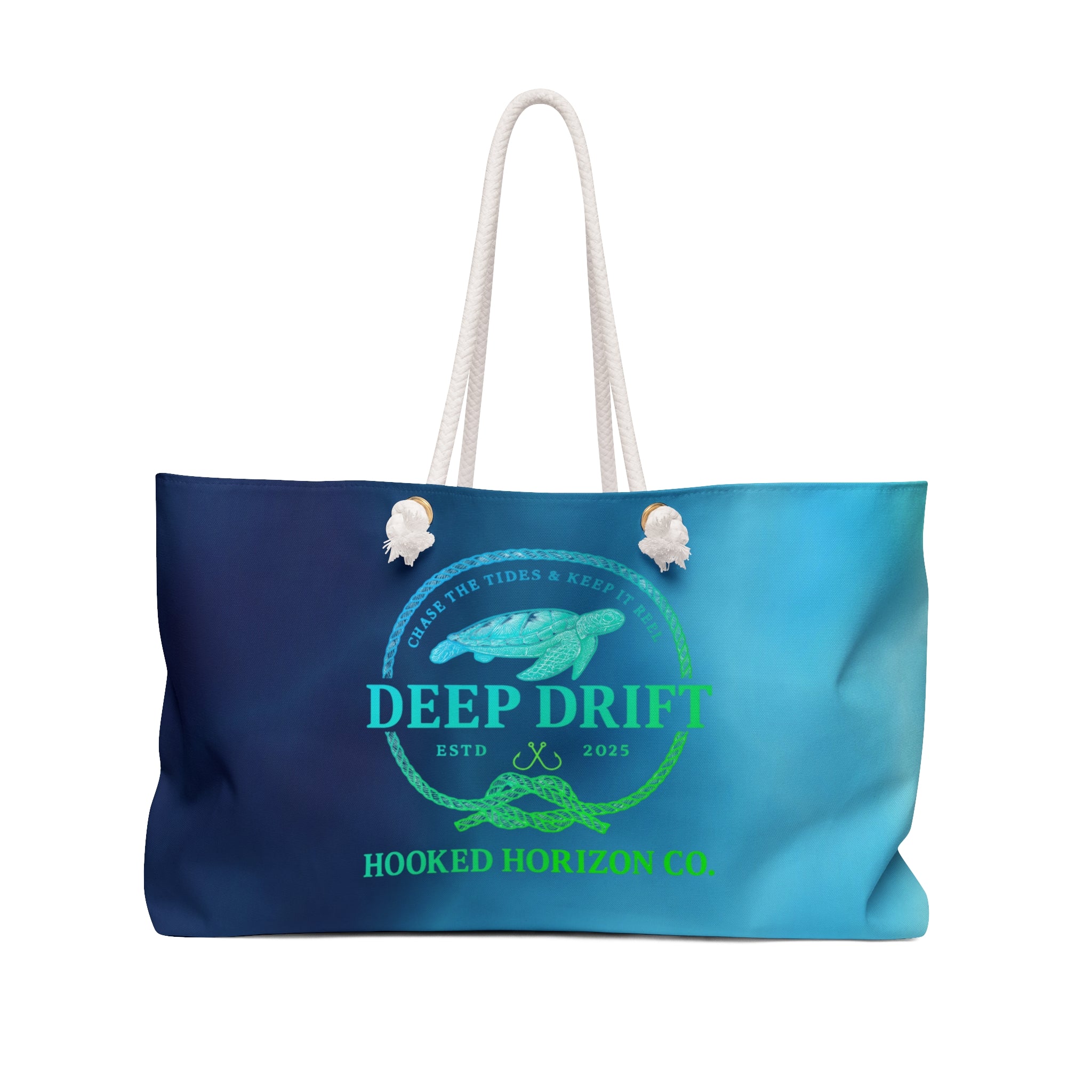 Deep Drift Weekender Bag | Perfect for Travel, Beach Days, Outdoor Adventures, Gifts for Him and Her, Stylish Tote
