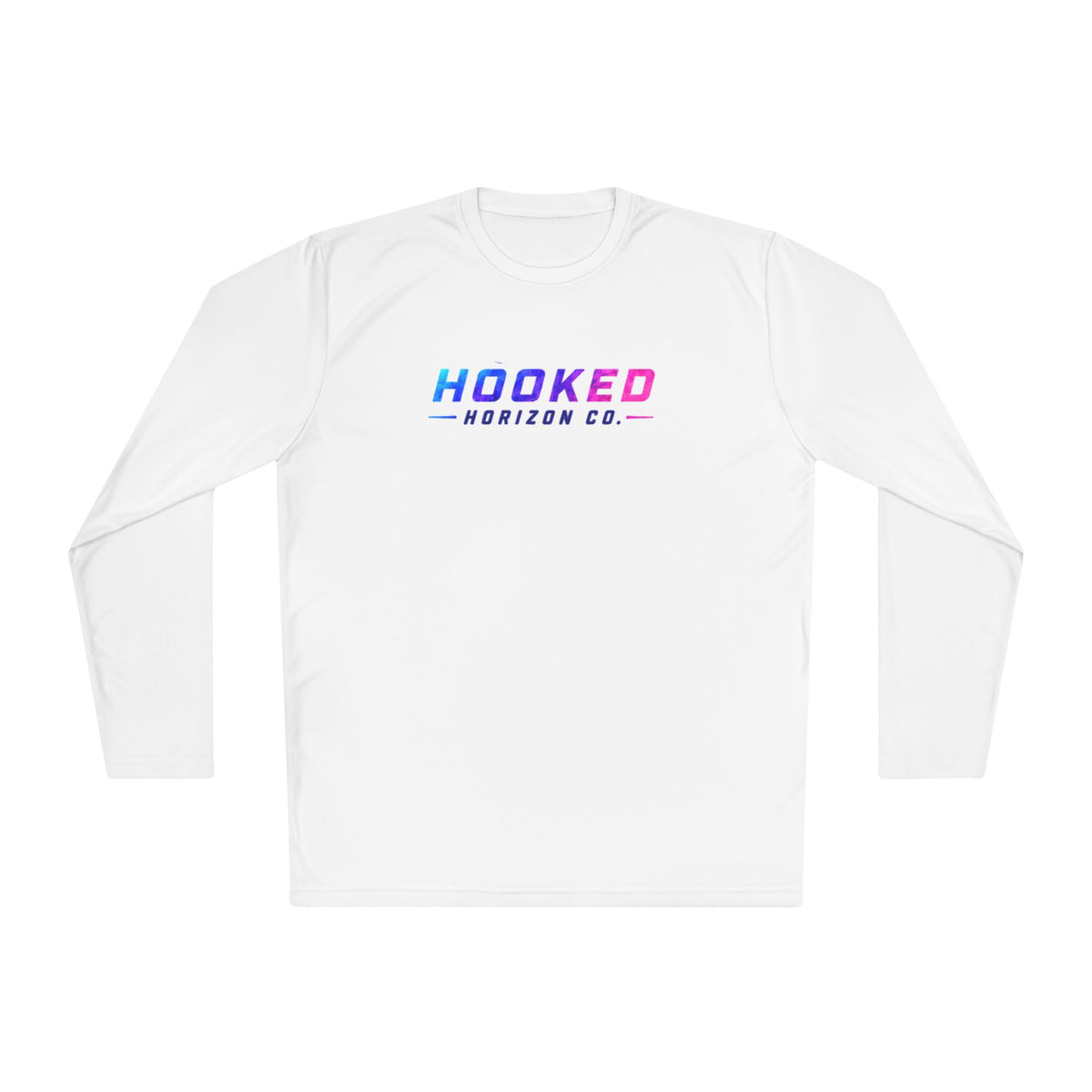 Moisture Wicking Classic Logo Shark Tee —Horizon Co. Anchors Long Sleeve Tee — Lightweight Fishing Shirt
