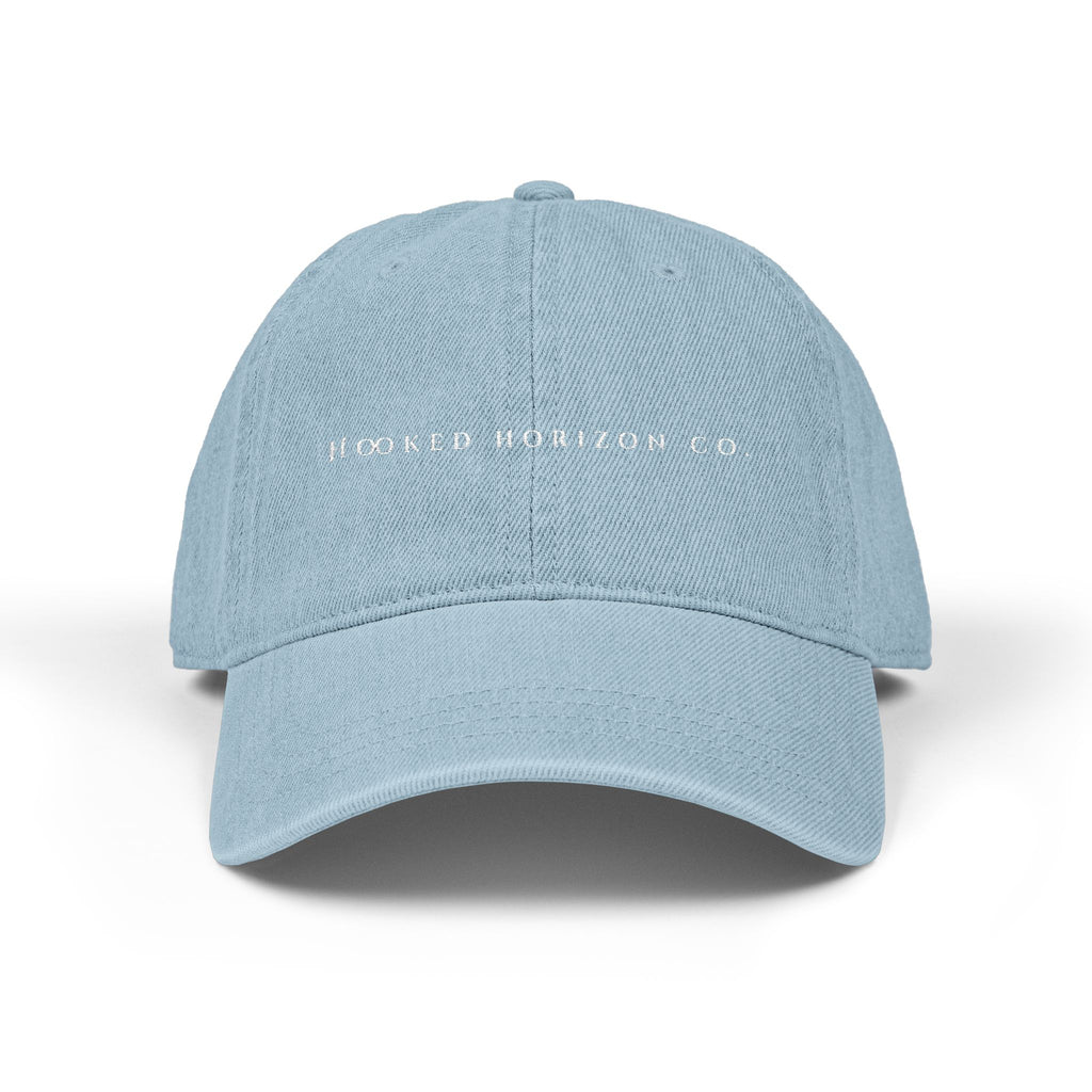 Hooked Horizon Co. Denim Hat (Embroidery)