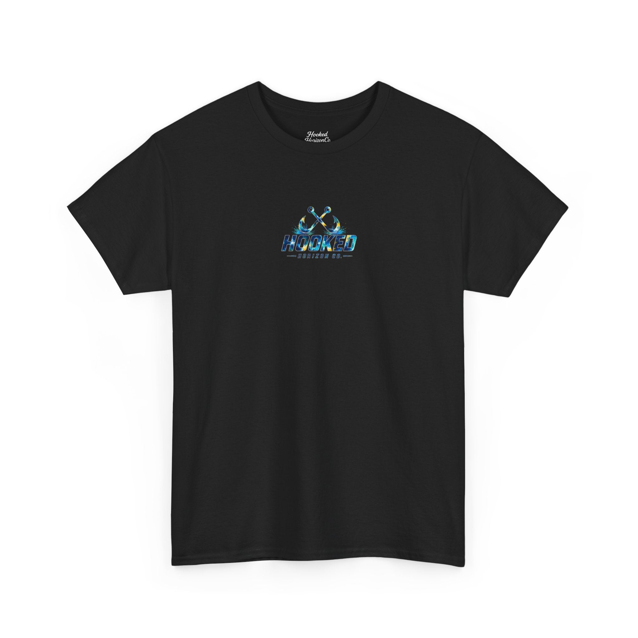 Barracuda Hooked Horizon Co Tee—Ocean Graphic Tee — "Beloved" Ray Design