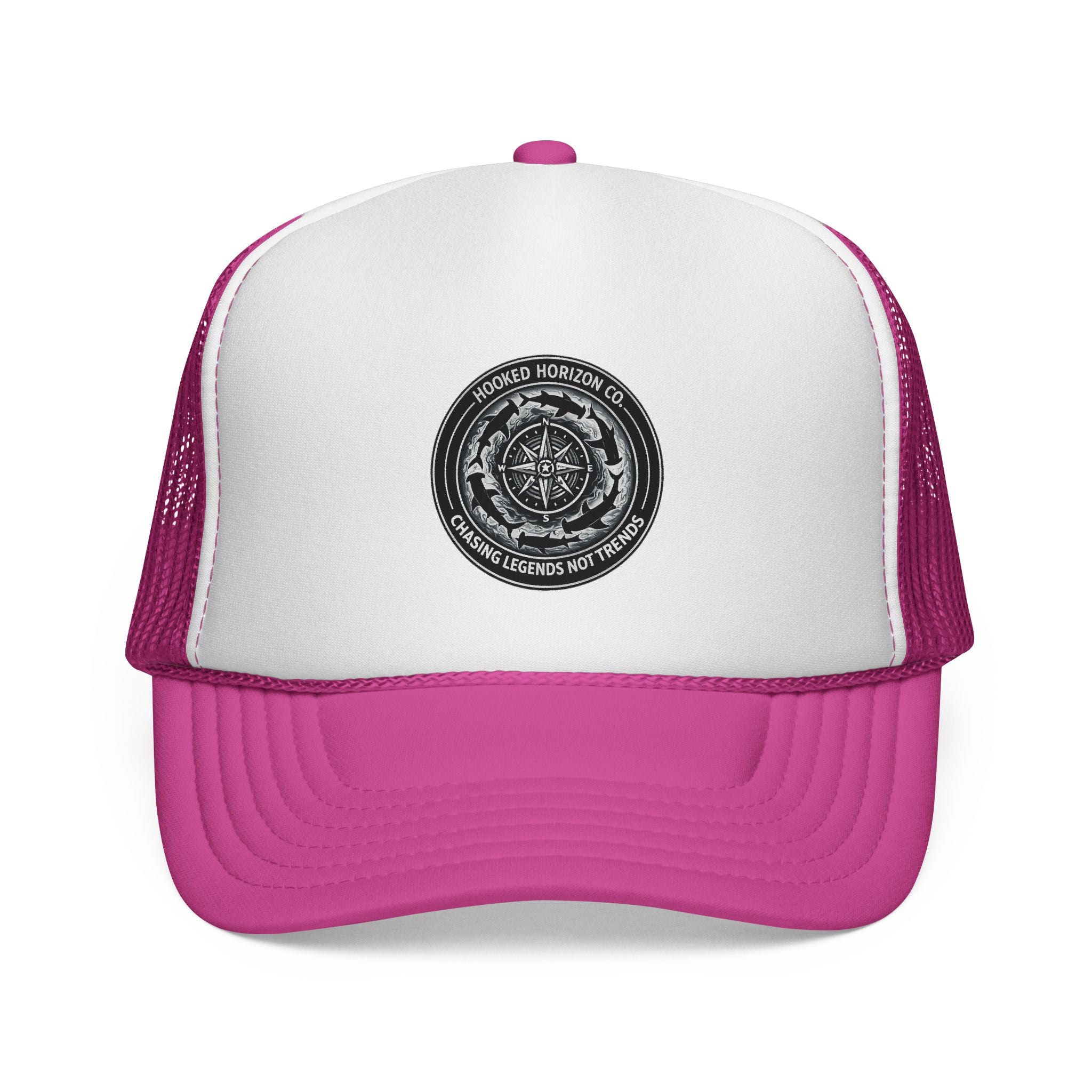 Chasing Legends Not Trends Trucker Cap — Fishing & Beach Hat