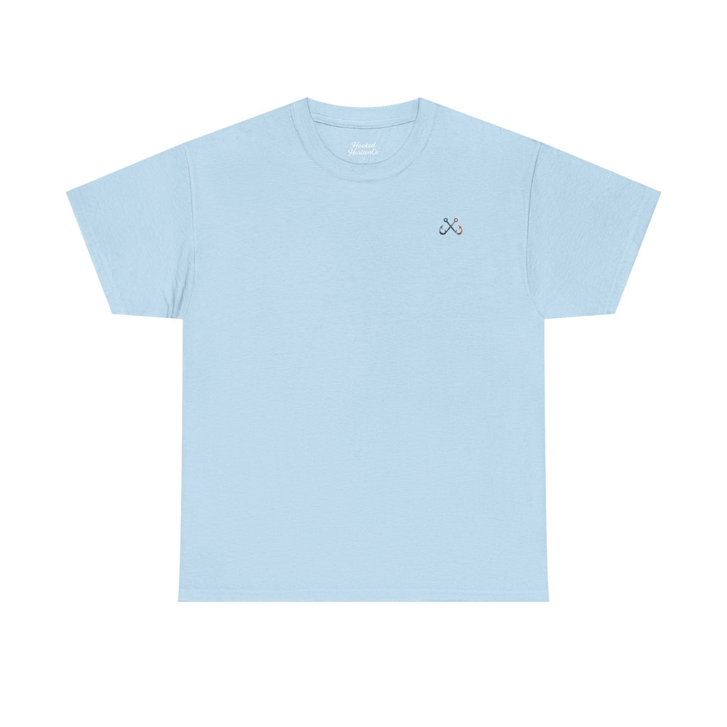 Hammer Head Hooked Horizon Co Tee—Ocean Graphic Tee — "Beloved" Ray Design