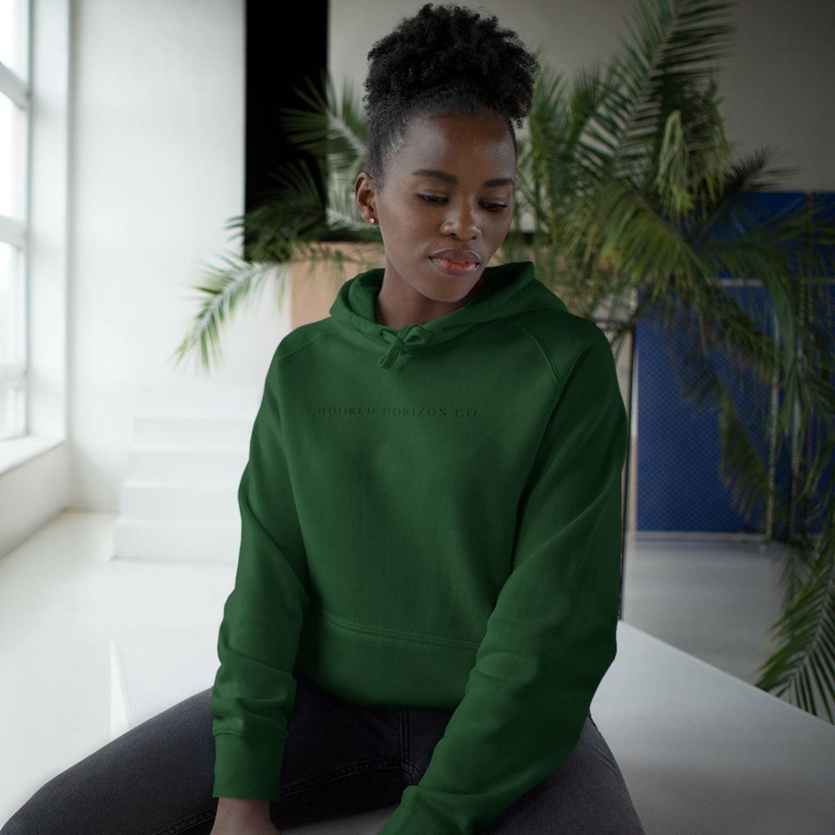Shark Hoodie— "Deep Drift On The Water" Hooked Horizon Co. Unisex Supply Hoodie