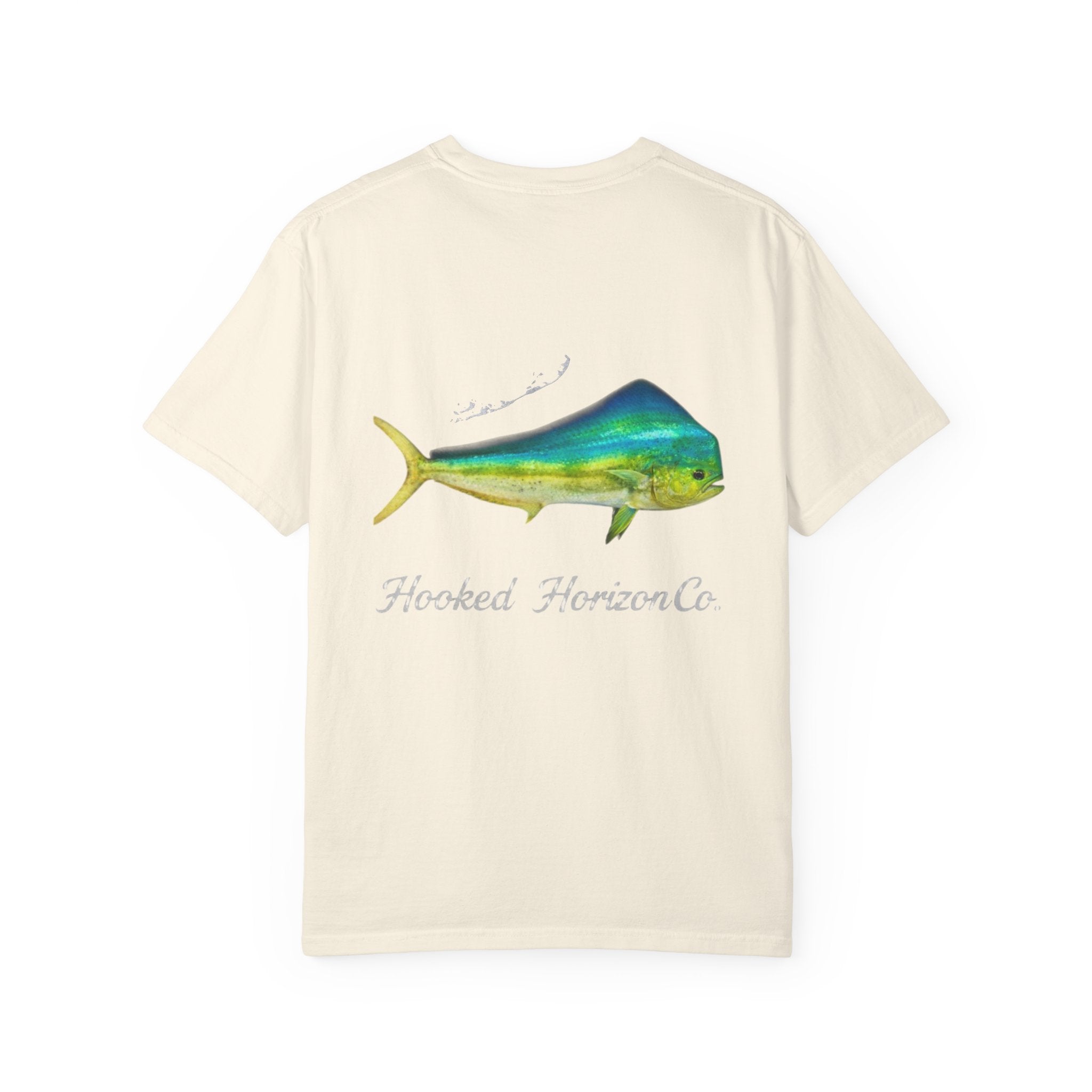 Mahi Mahi Deep Drift Fishing T-Shirt - Florida Keys Fishing Tee for Angler Lovers