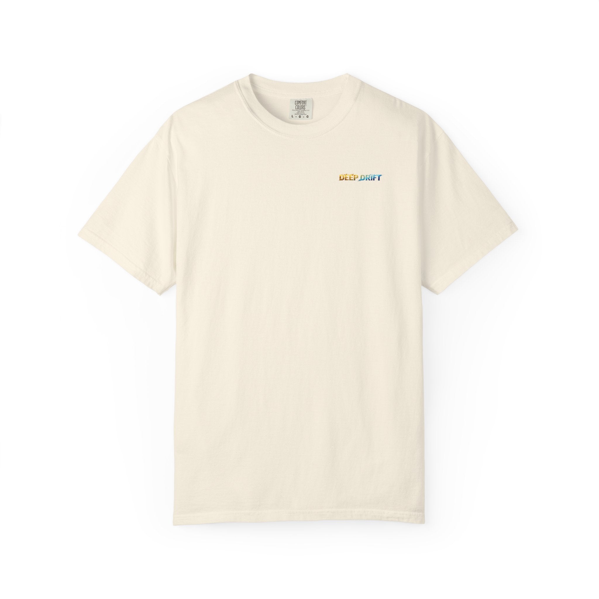 Gold & Blue Tarpon Hooked Horizon Co. — Deep Drift Fishing Graphicishing Tee for Angler Lovers, Shark Lovers, Ocean Tee