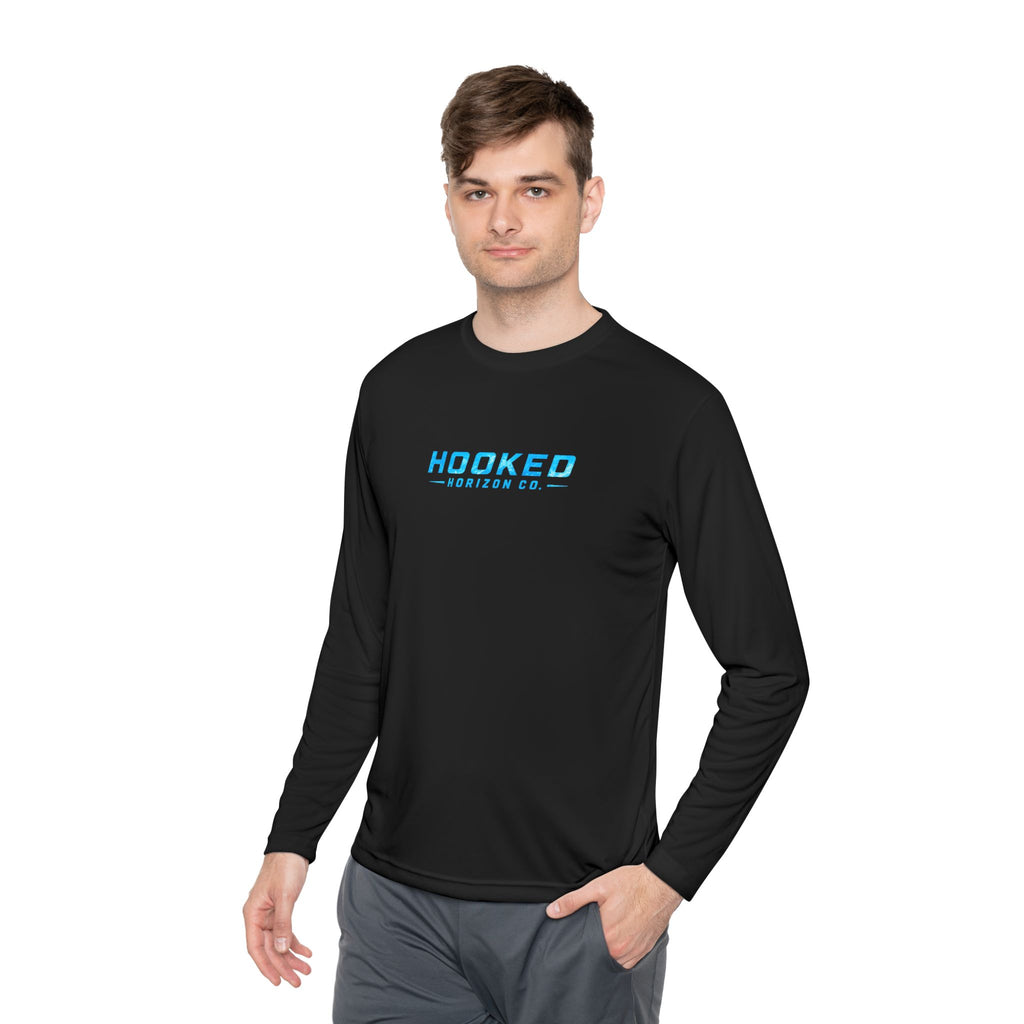 Moisture Wicking Classic Logo Tee—Horizon Co. Anchors Long Sleeve Tee — Lightweight Fishing Shirt