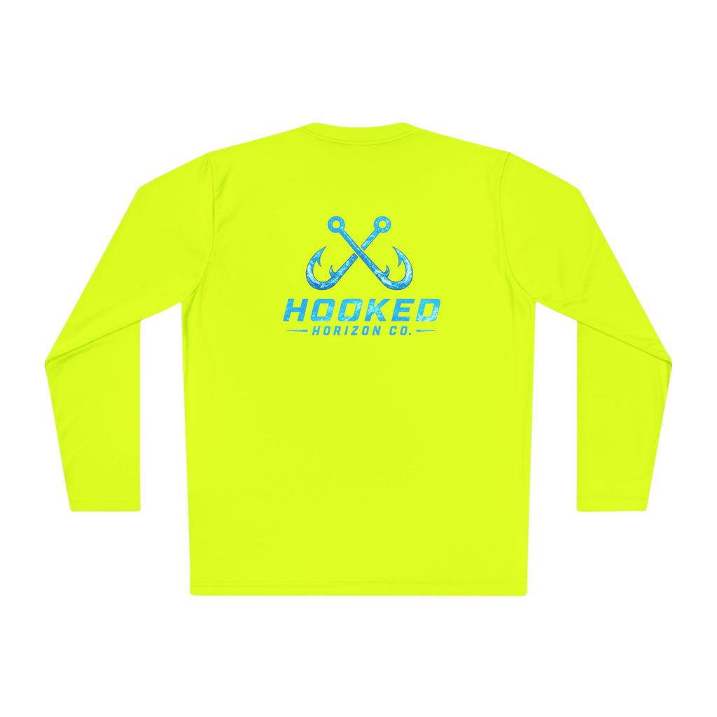 Moisture Wicking Classic Logo Tee—Horizon Co. Anchors Long Sleeve Tee — Lightweight Fishing Shirt