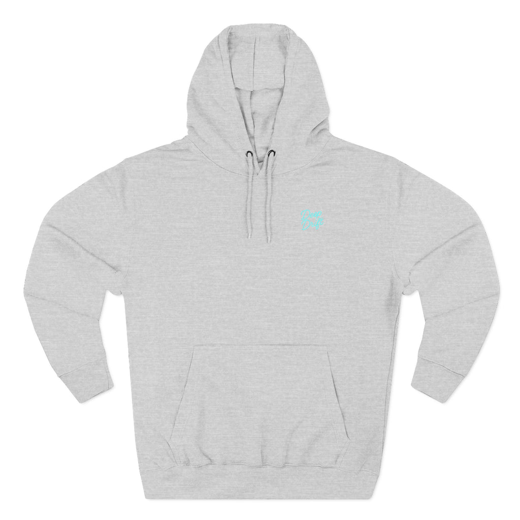 Wave & Sun Deep Drift– "Hooked By The Sea" Hooked Horizon Co. Unisex Hoodie for Ocean Lovers, Nautical Fashion, Cool Weather Gear, Everyday Comfort, Perfect Gift