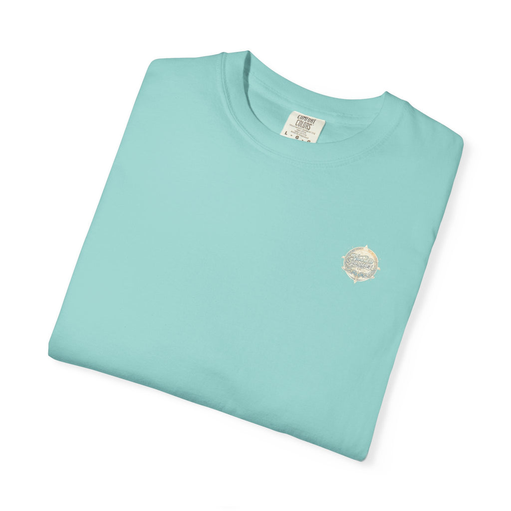 Turtle Geometric Inspiration T-Shirt - Hooked Horizon Co. Fishing Tee for Angler Lovers