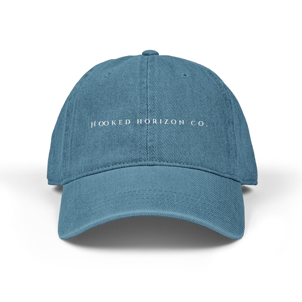 Hooked Horizon Co. Denim Hat (Embroidery)