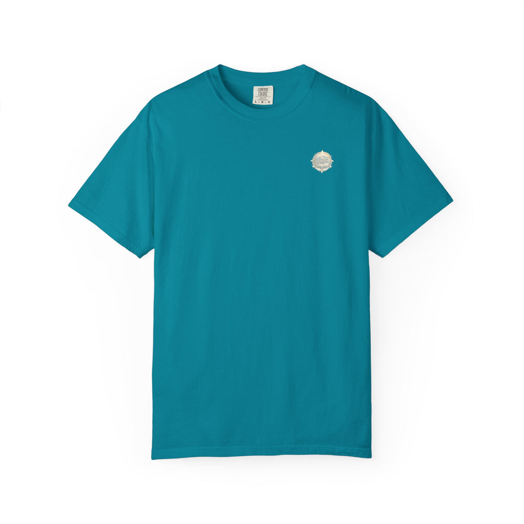 Turtle Geometric Inspiration T-Shirt - Hooked Horizon Co. Fishing Tee for Angler Lovers