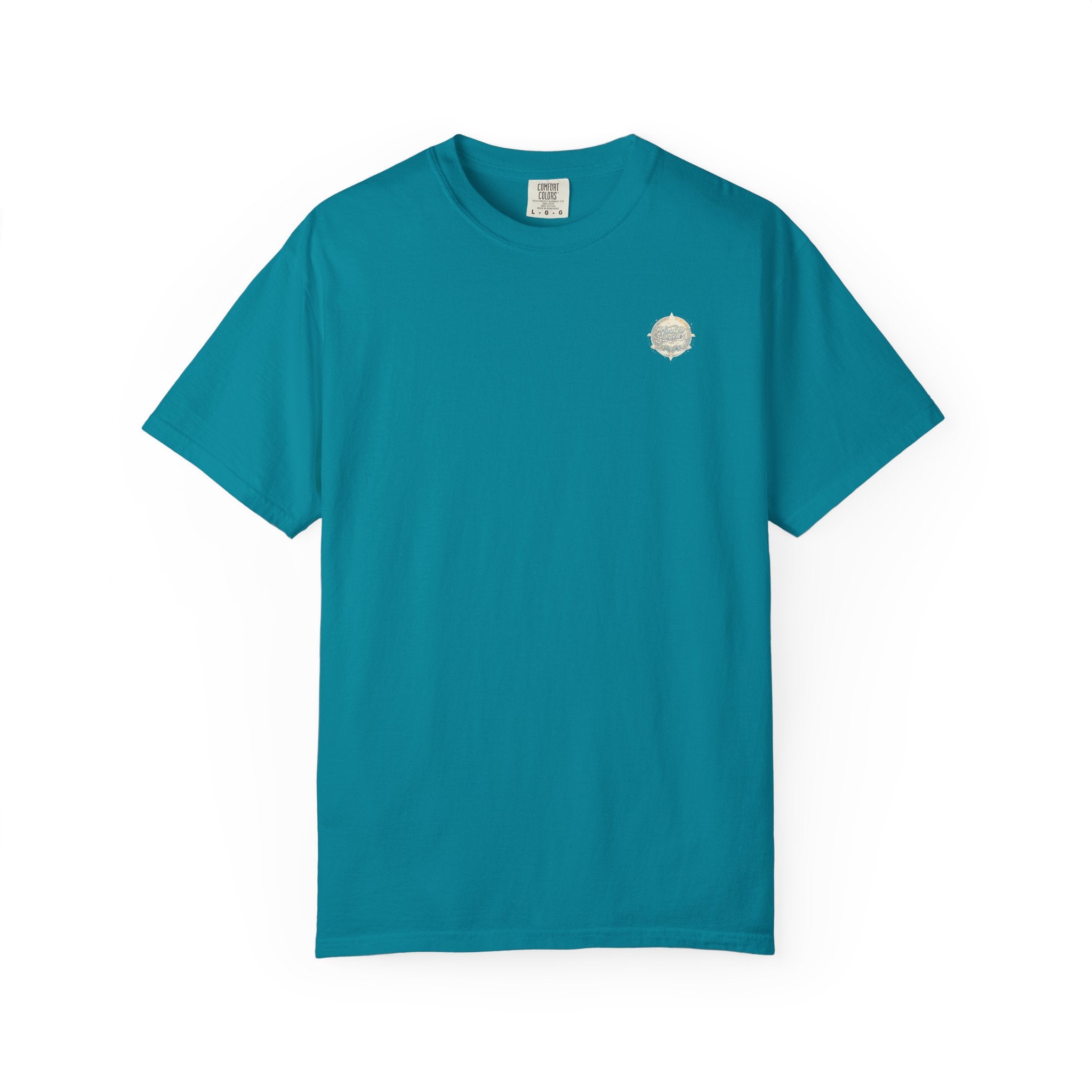 Turtle Geometric Inspiration T-Shirt - Hooked Horizon Co. Fishing Tee for Angler Lovers