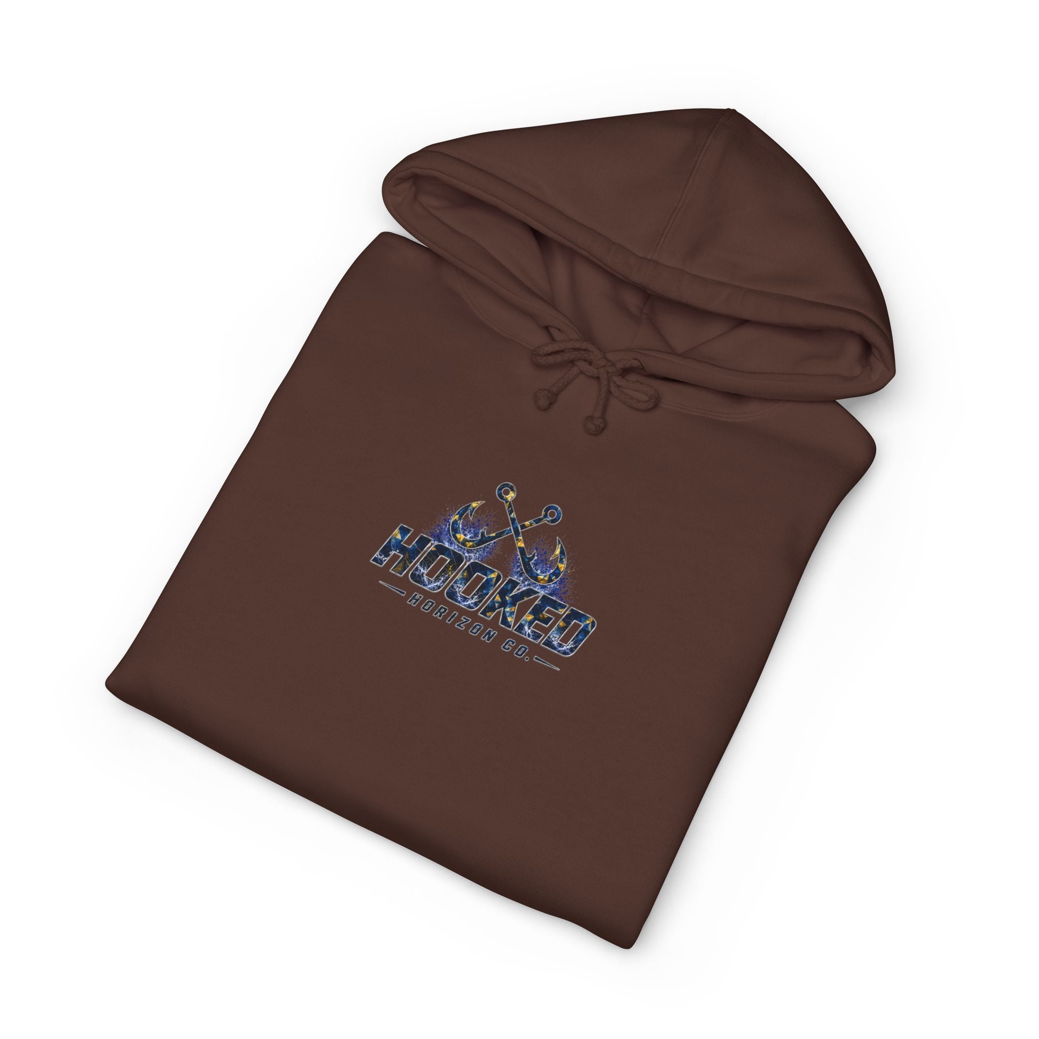 Sail Fish Hoodie Hooked Horizon Co. — Fishing Back Graphic Hoodie, Multiple Color Variations